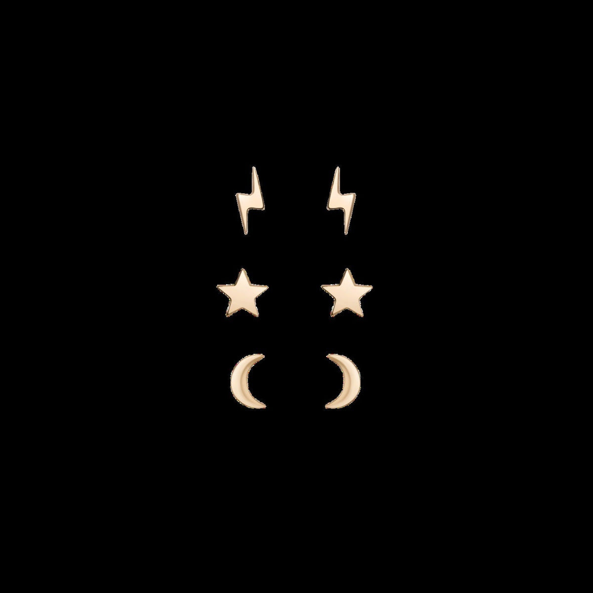 Celestial Stud Earring Set