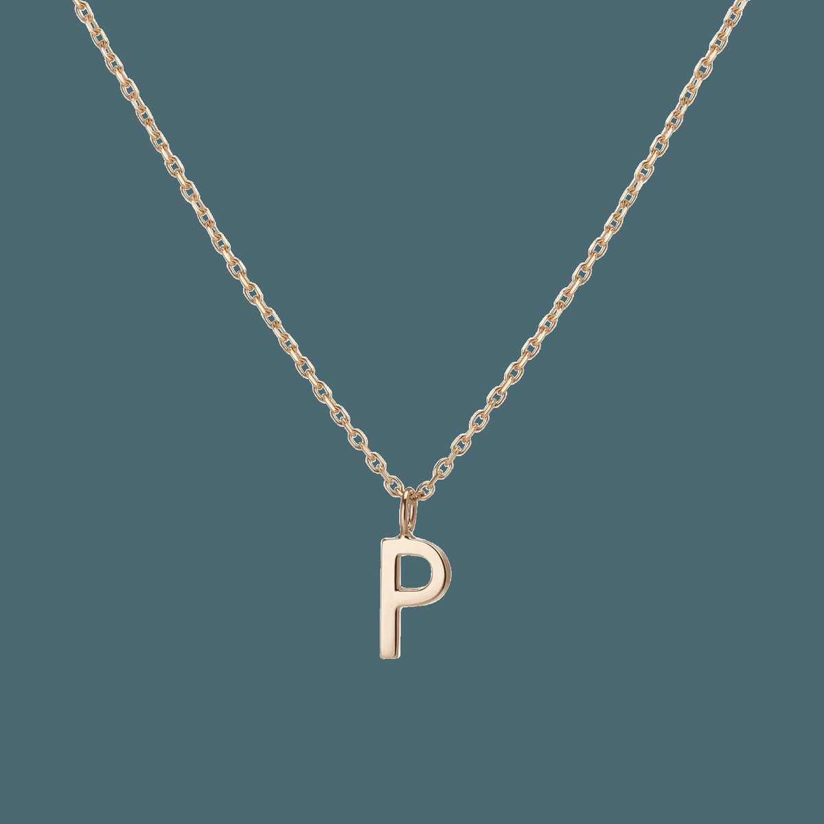 Classic Gold Letter Necklace