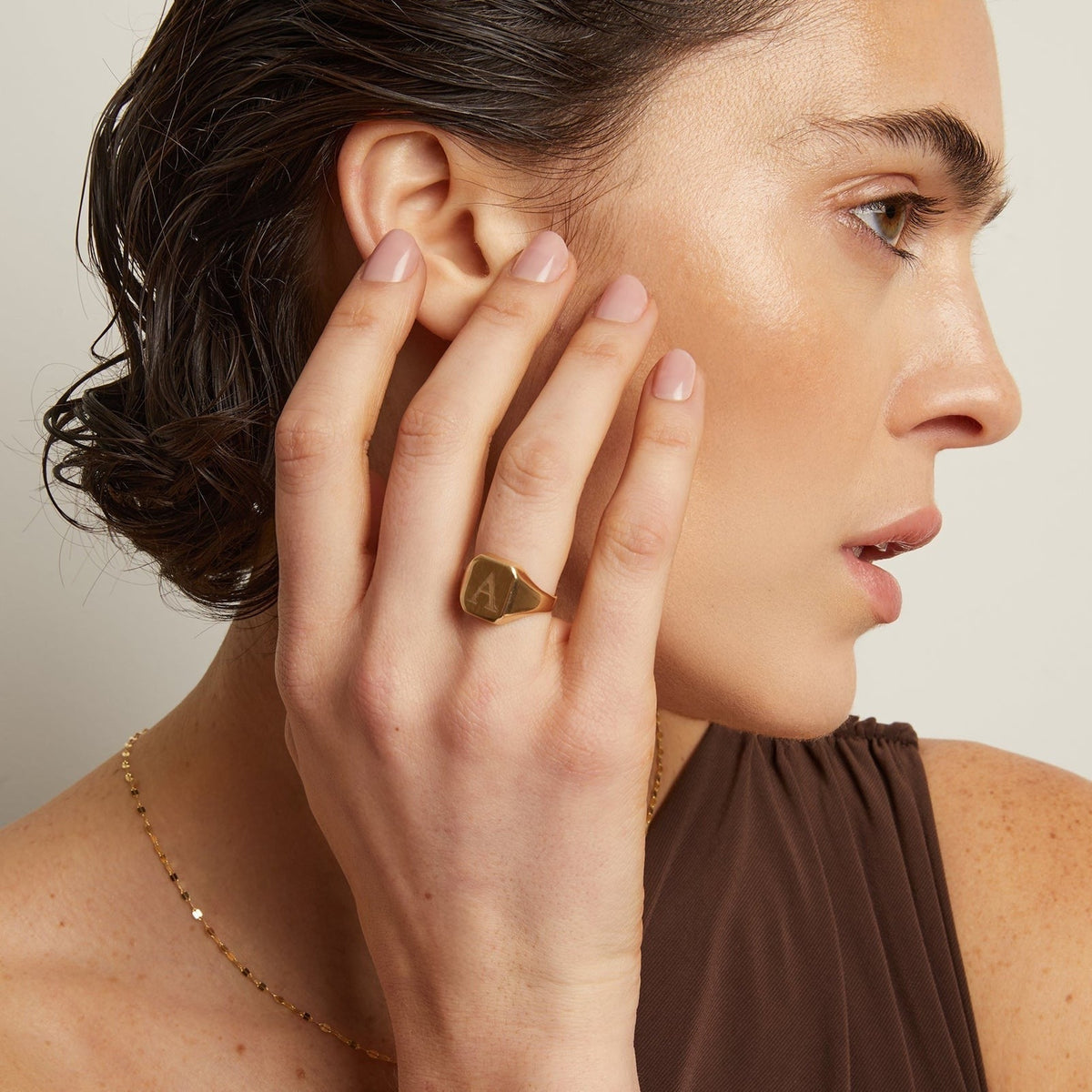 Square Signet Ring