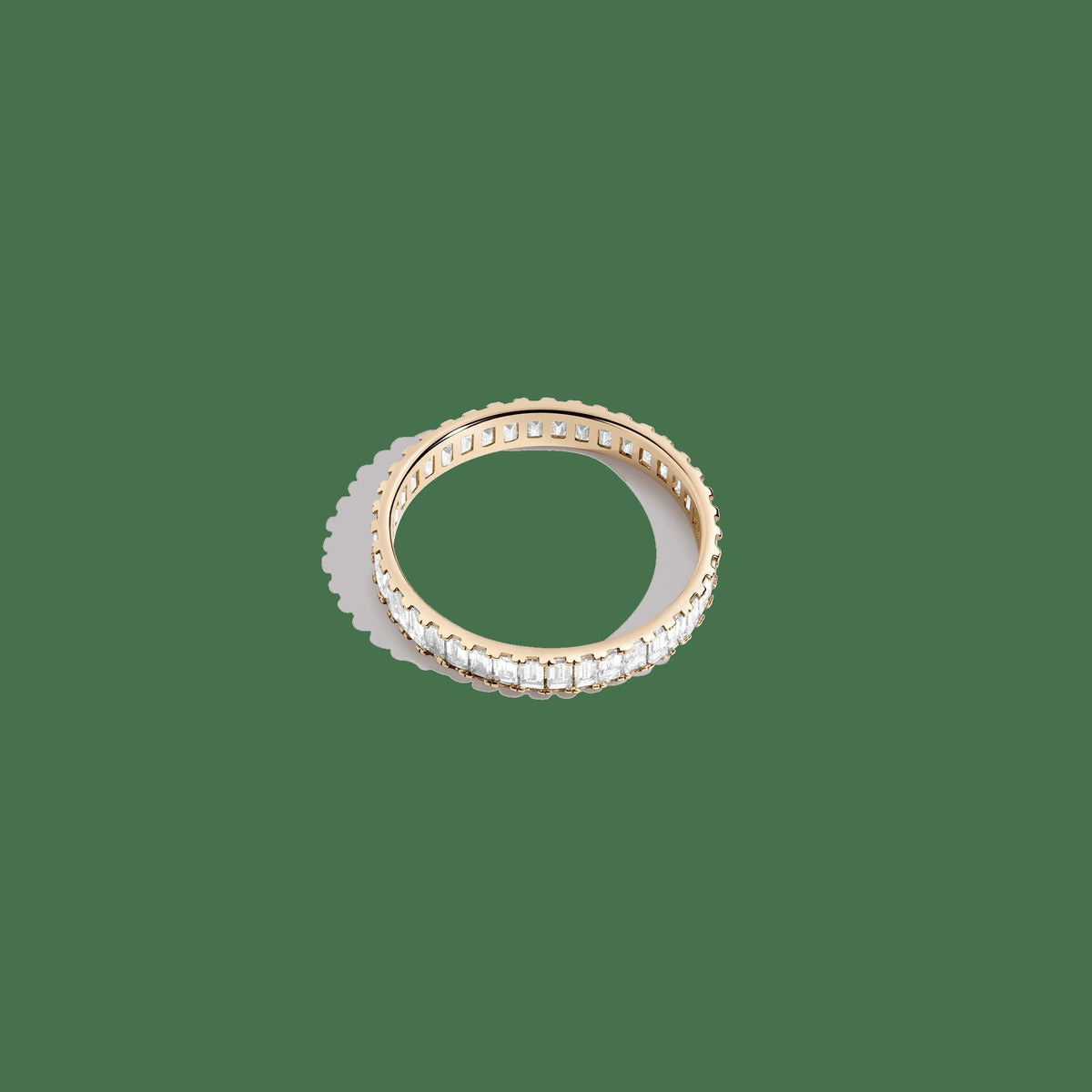 Bold Lab Grown Diamond Baguette Ring