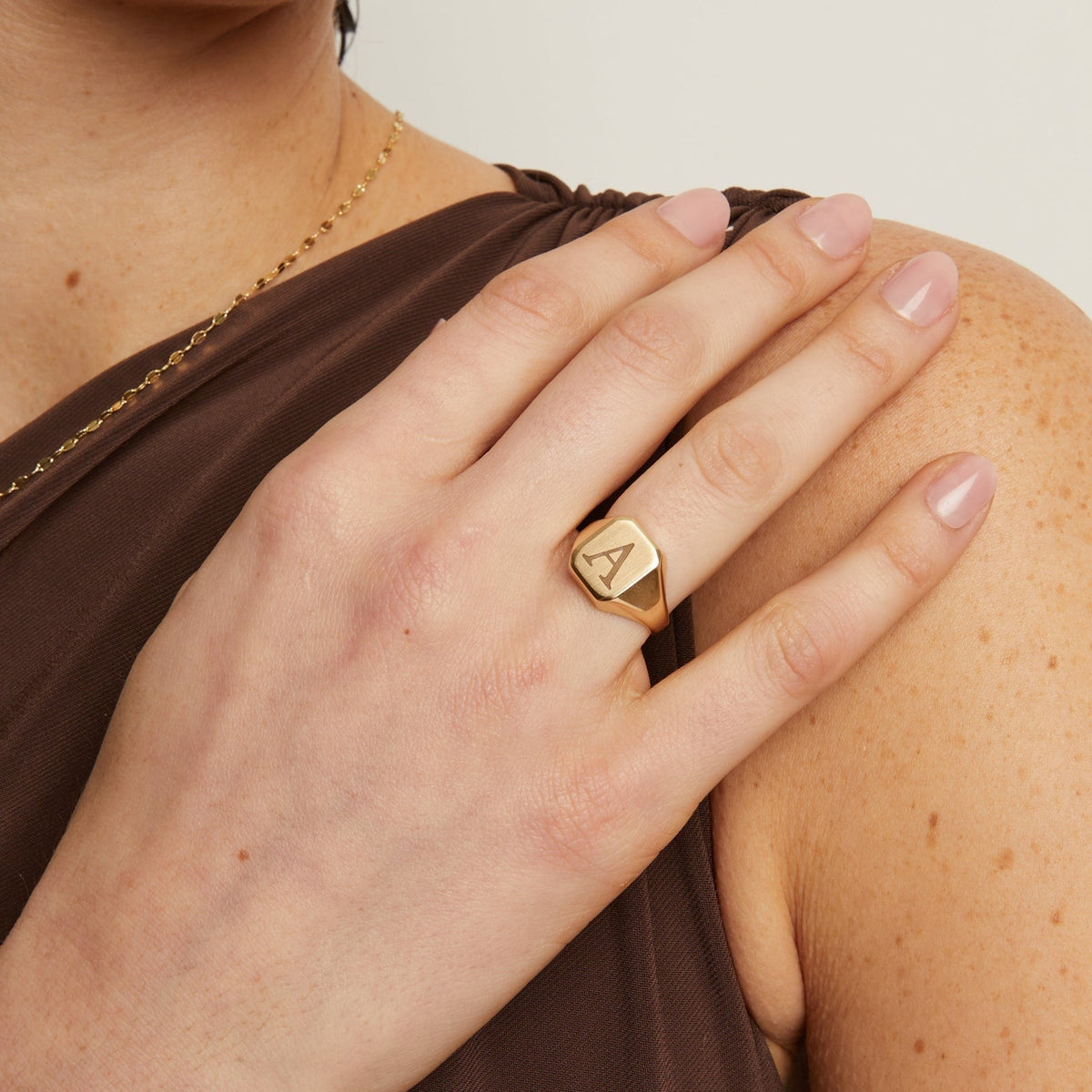 Square Signet Ring