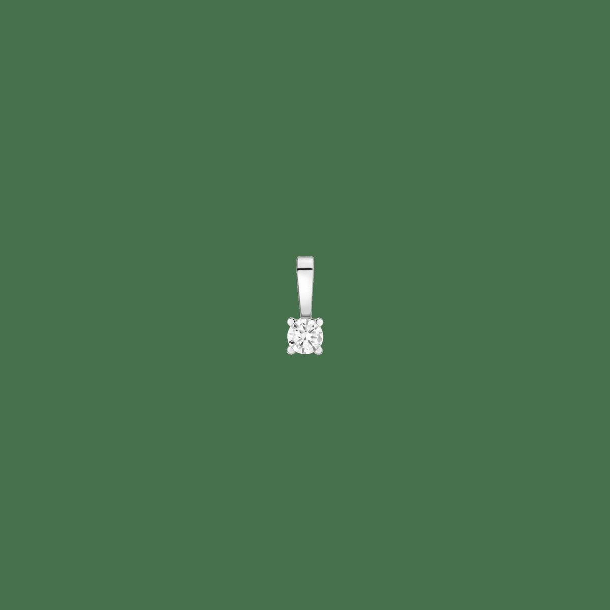 Lab Grown Diamond Solitaire Pendant