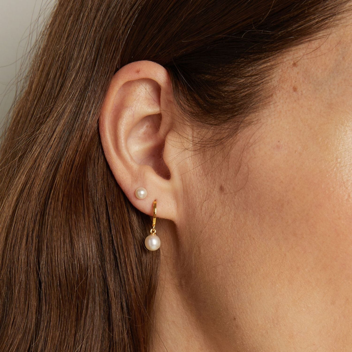 Pearl Earring Stack