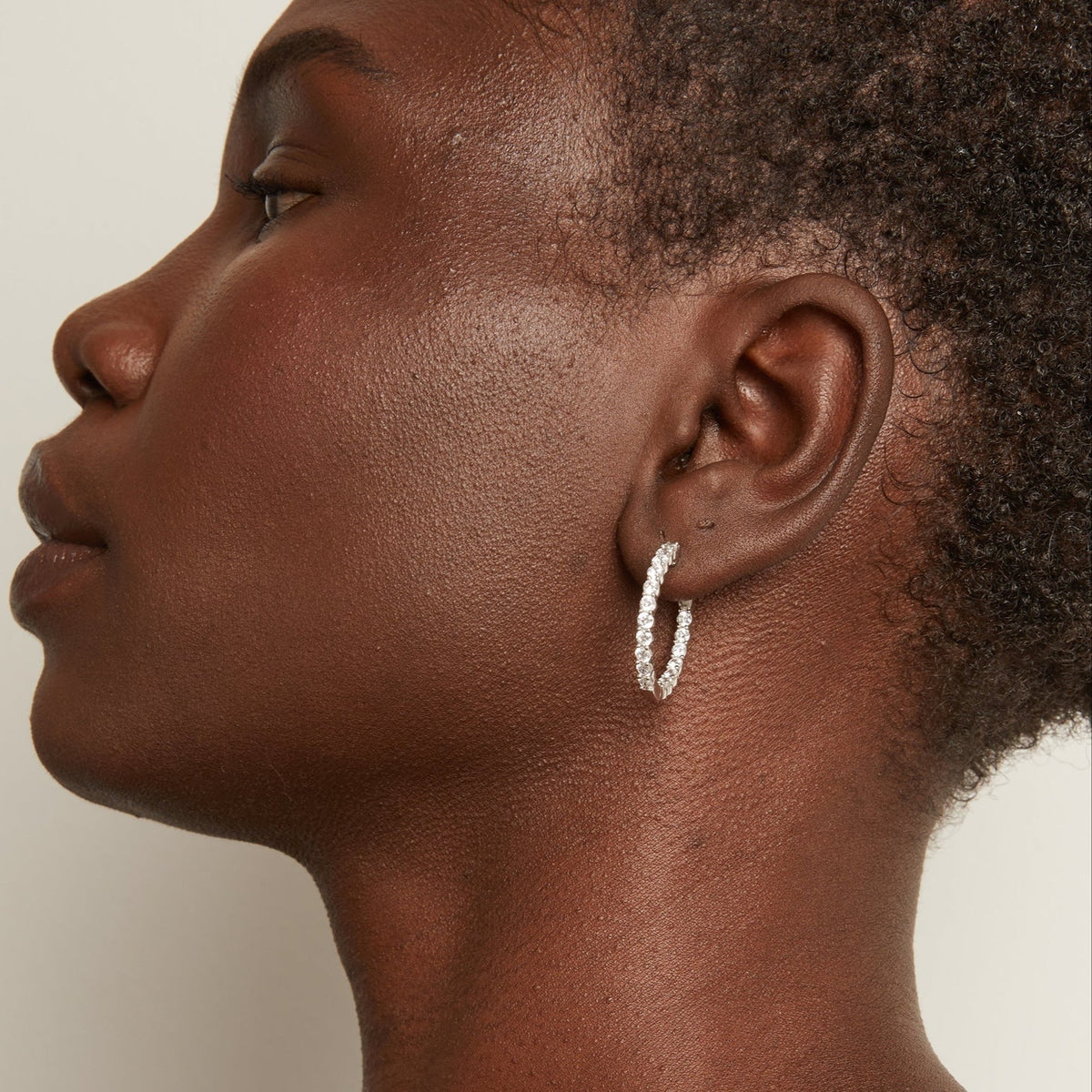 2ct Luxury Lab Grown Diamond Hoops