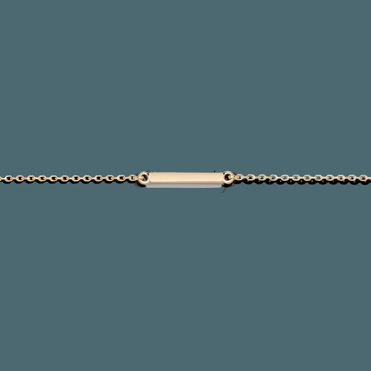Gold Bar Anklet