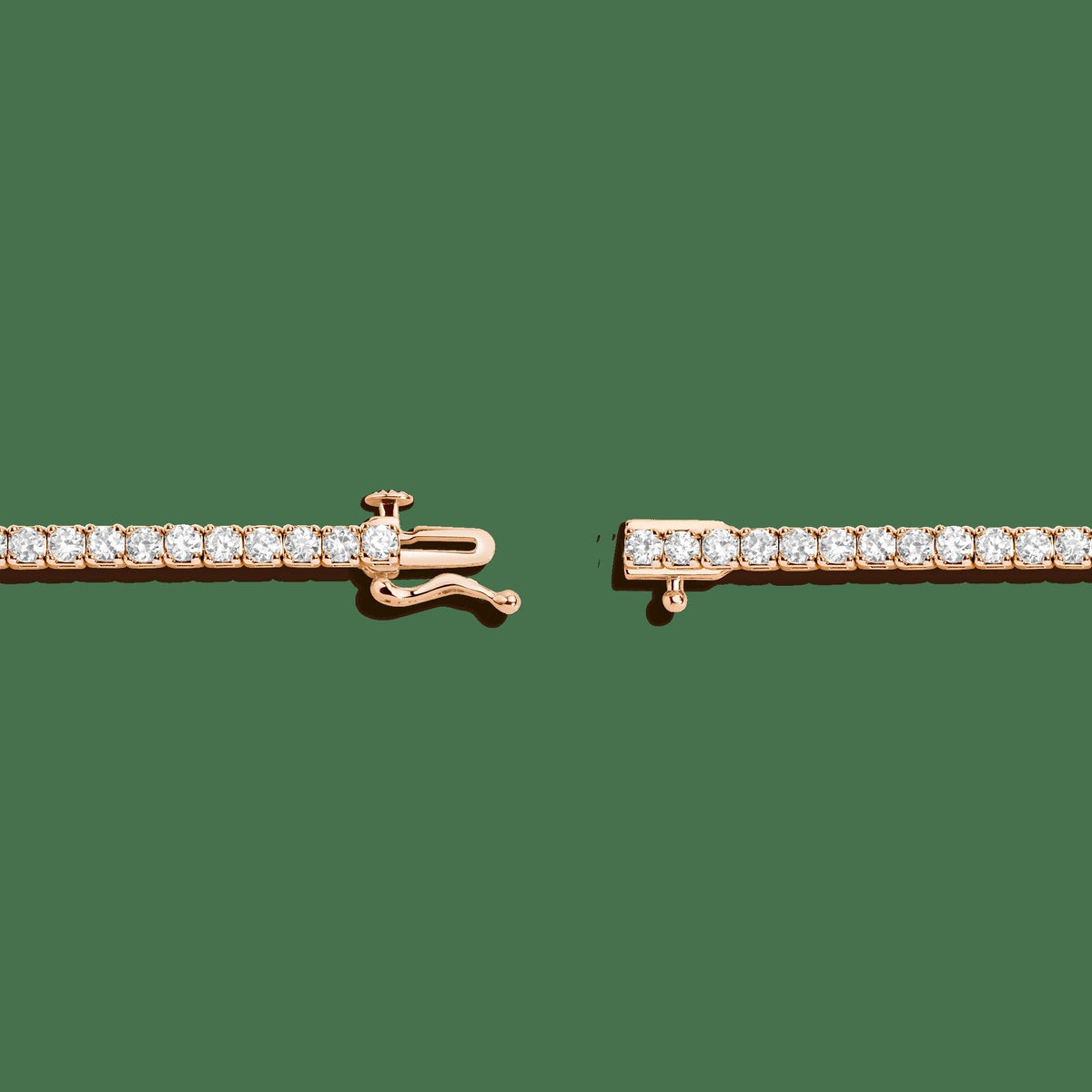 Classic Lab Grown Diamond Tennis Necklace
