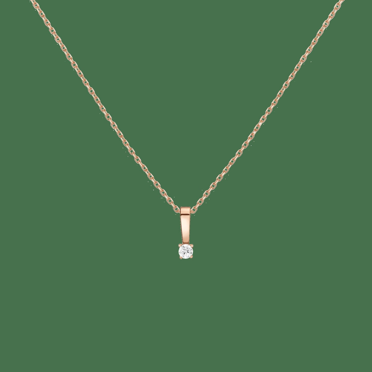 Lab Grown Diamond Solitaire Pendant