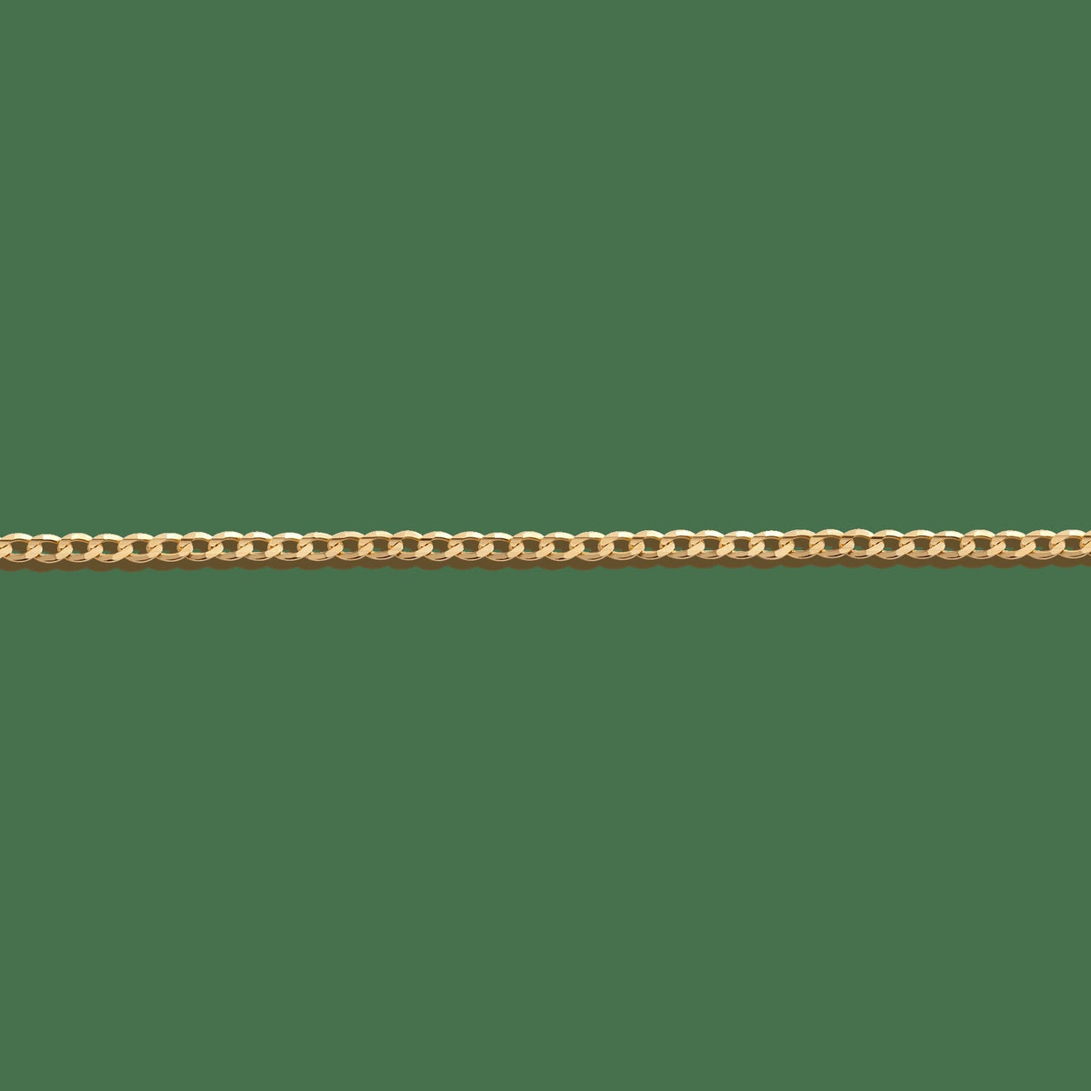 Medium Gold Curb Chain Bracelet
