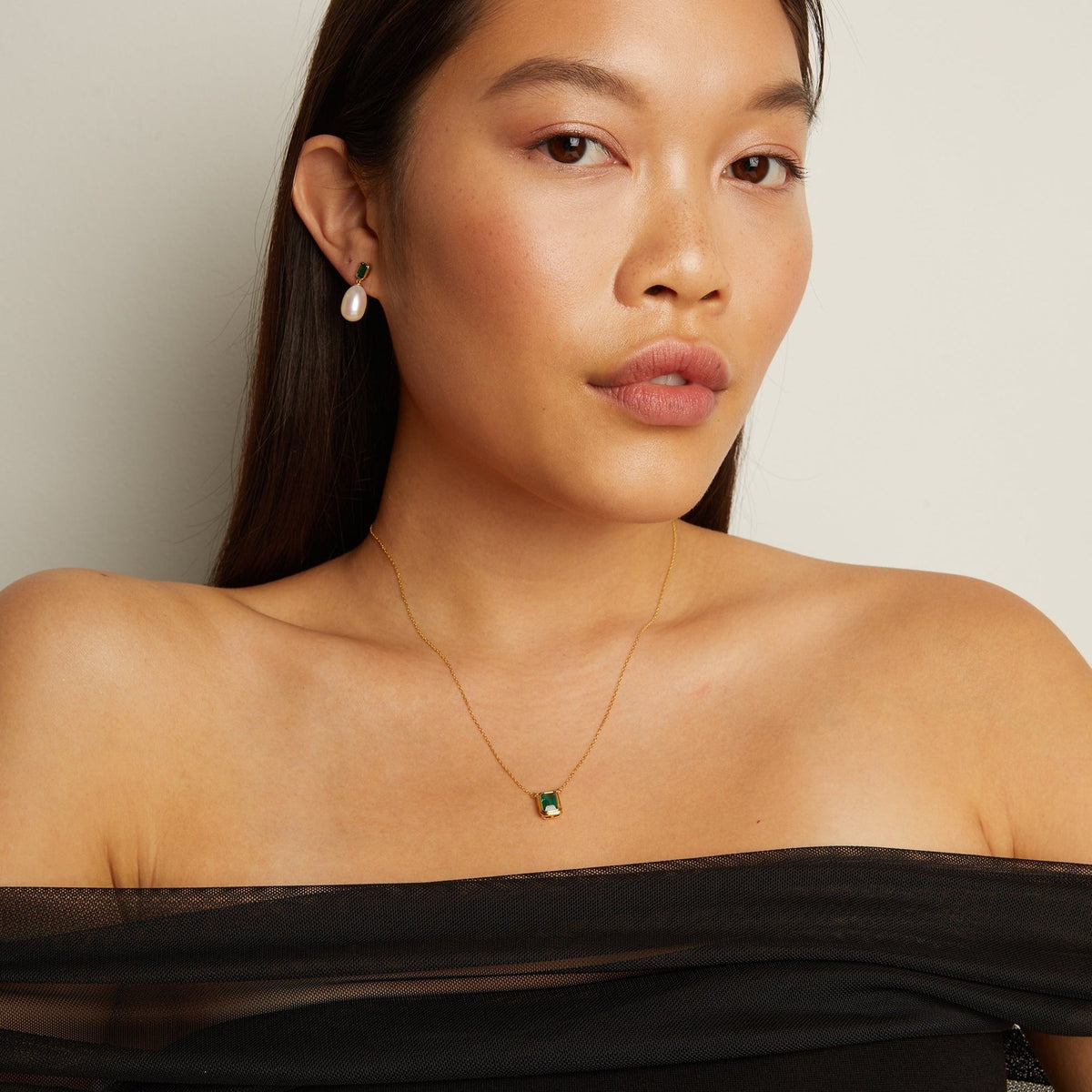 Lab Grown Emerald Heirloom Set