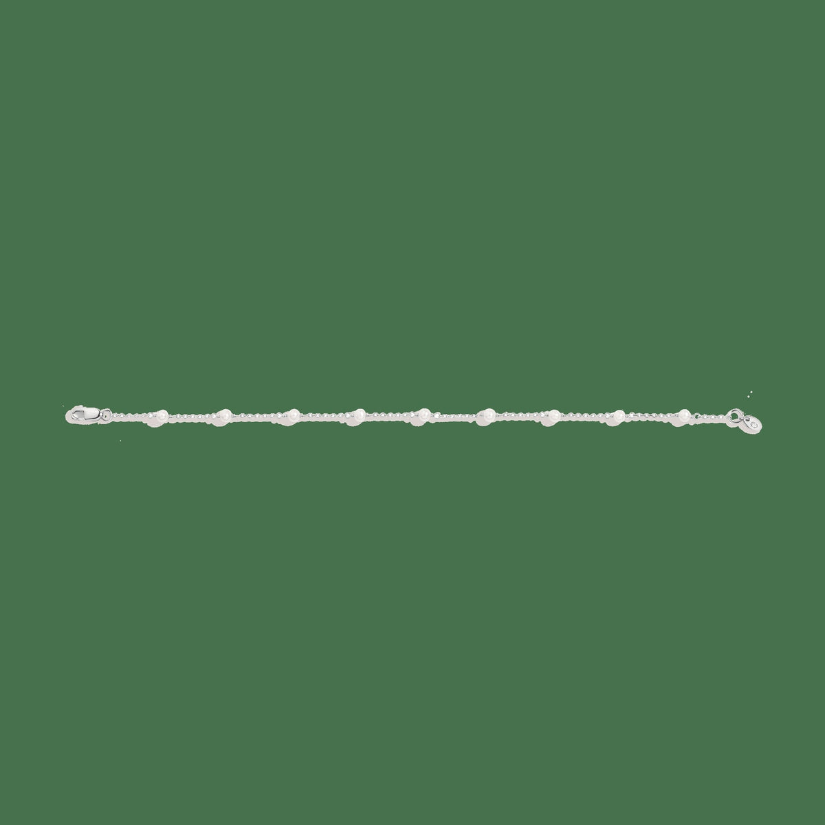 Classic Pearl Station Bracelet