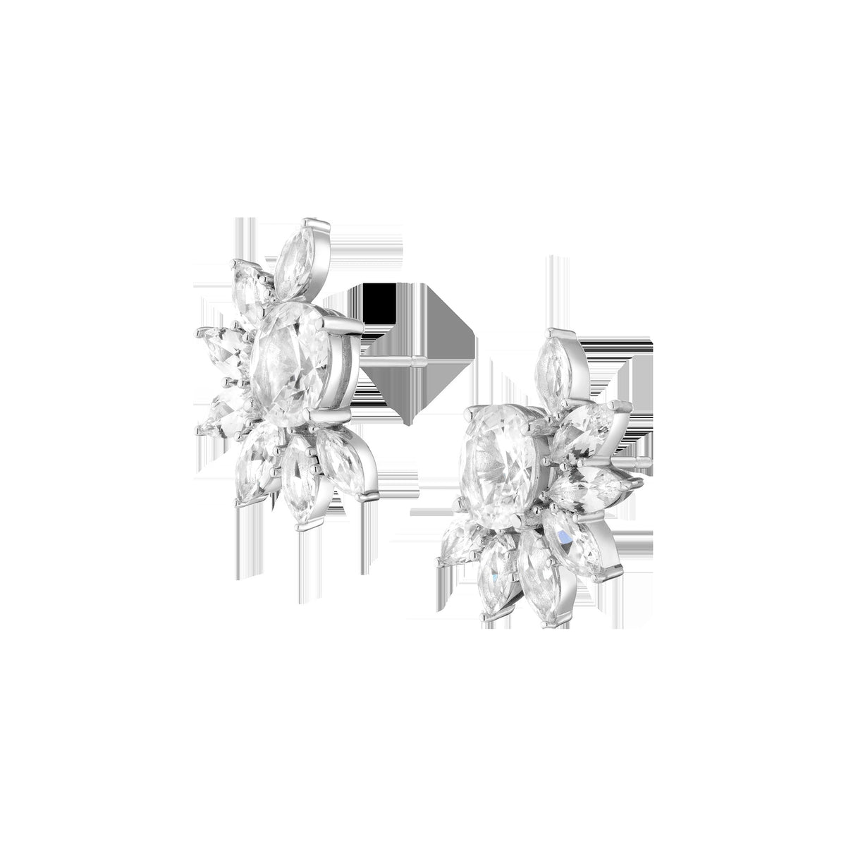Aurate x Frye: Marquise Fringe Earrings
