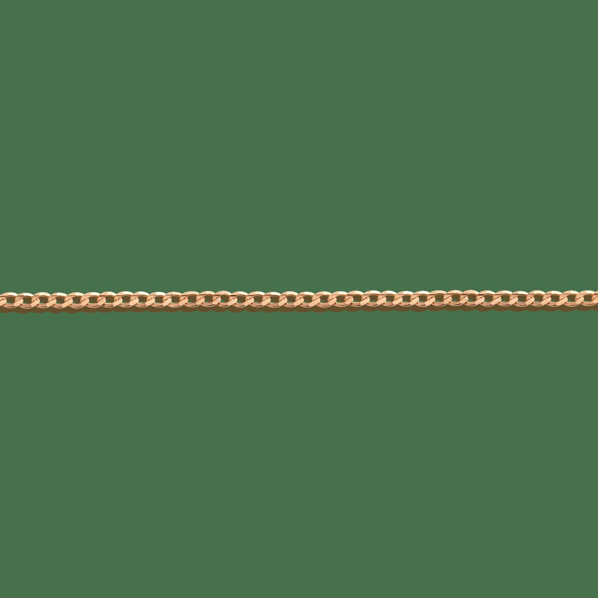 Medium Gold Curb Chain Bracelet