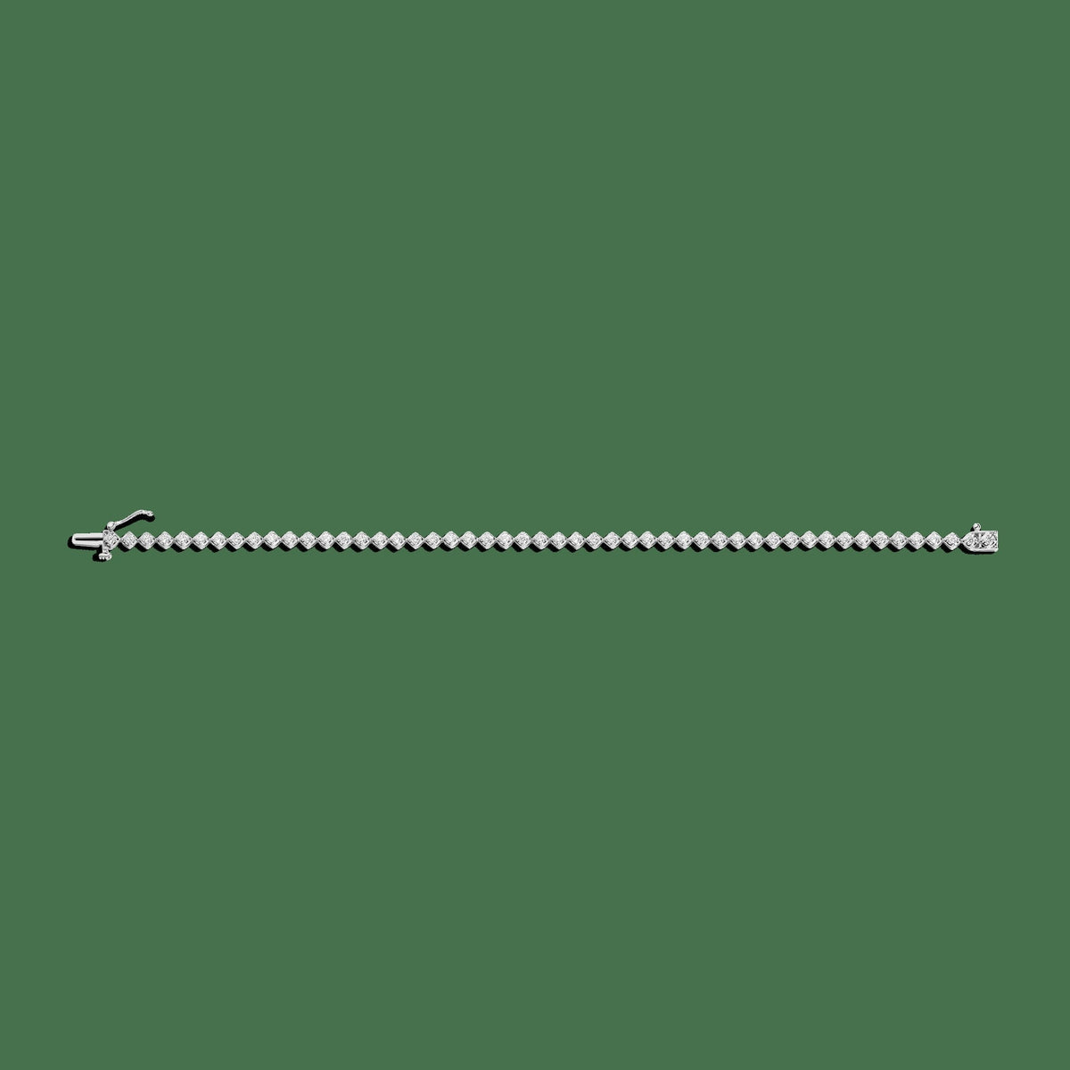 Petite Lab Grown Diamond Tennis Bracelet