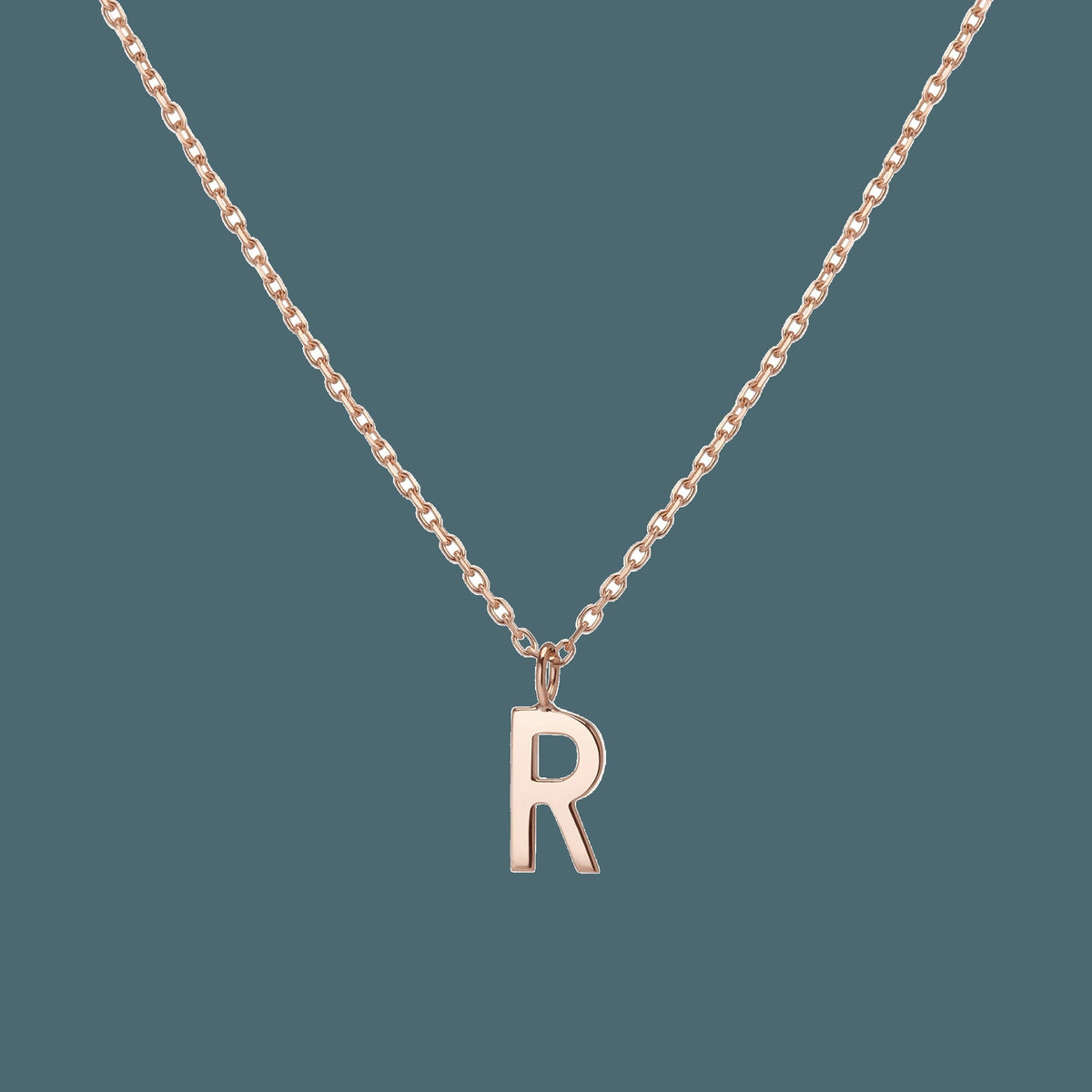 Classic Gold Letter Necklace