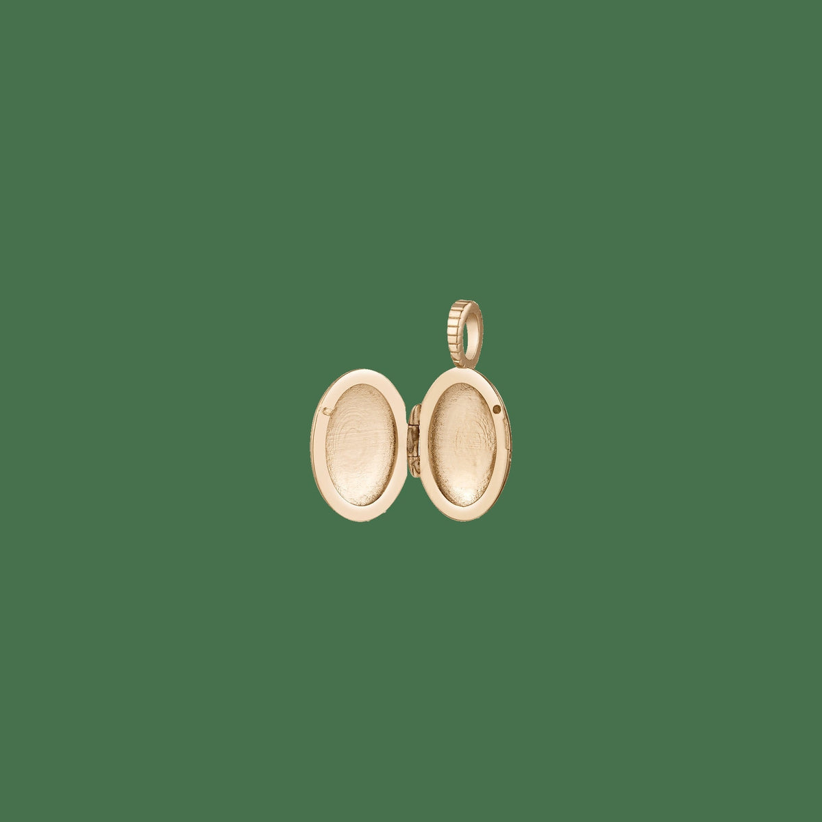 Solid Gold Locket Pendant