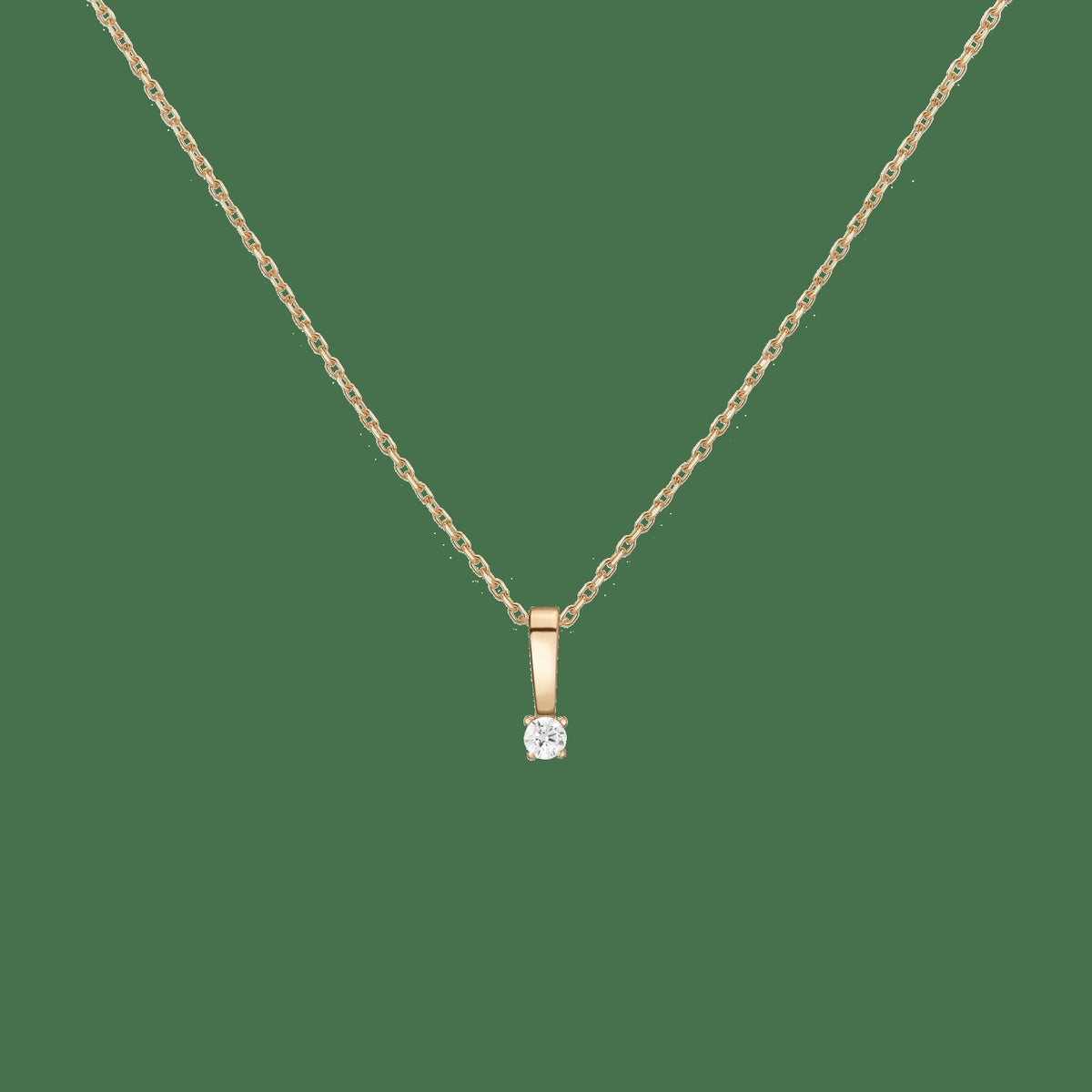 Lab Grown Diamond Solitaire Pendant
