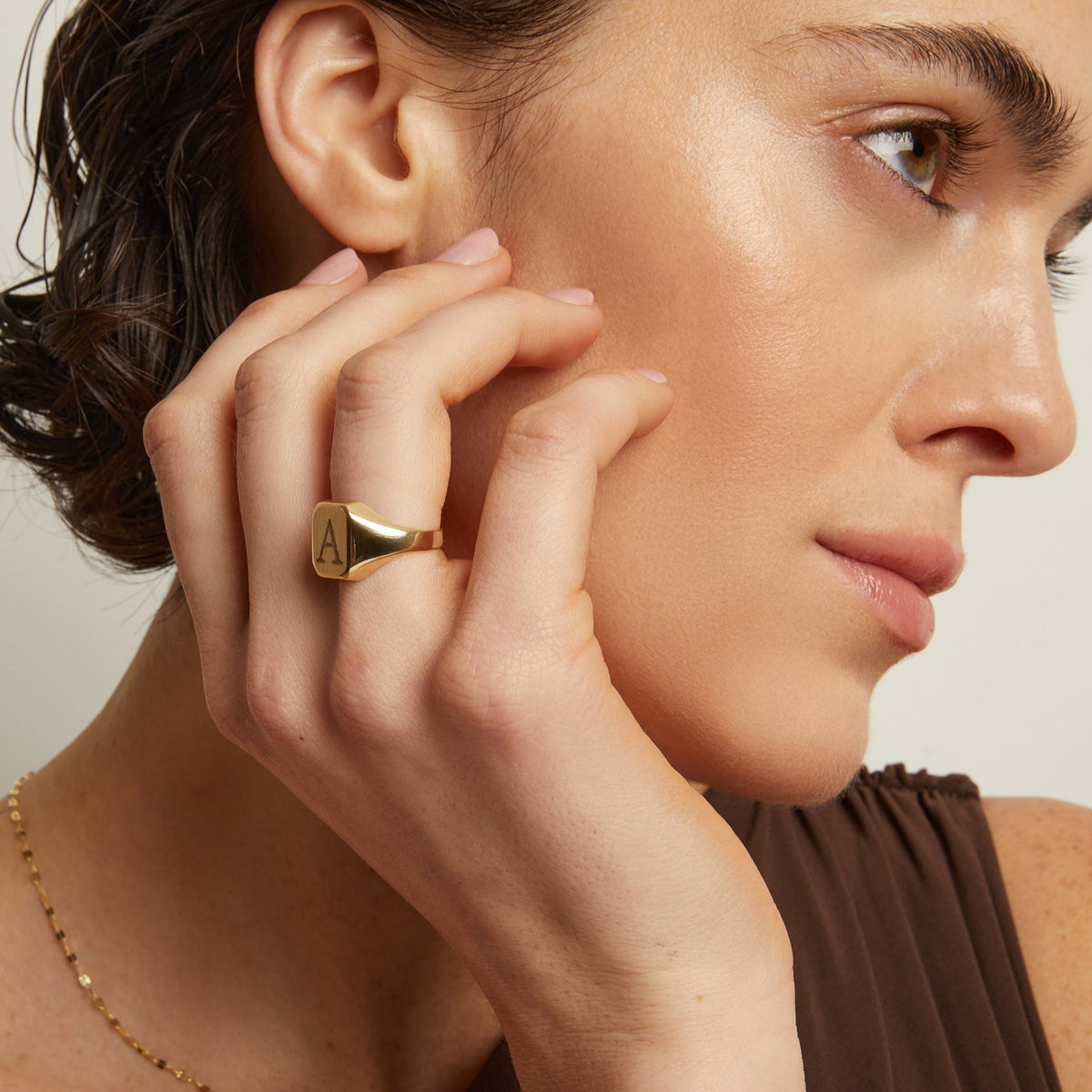 Square Signet Ring