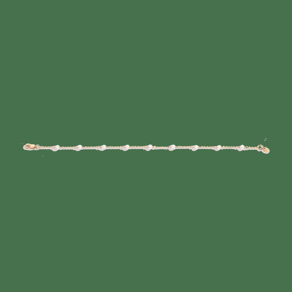 Classic Pearl Station Bracelet