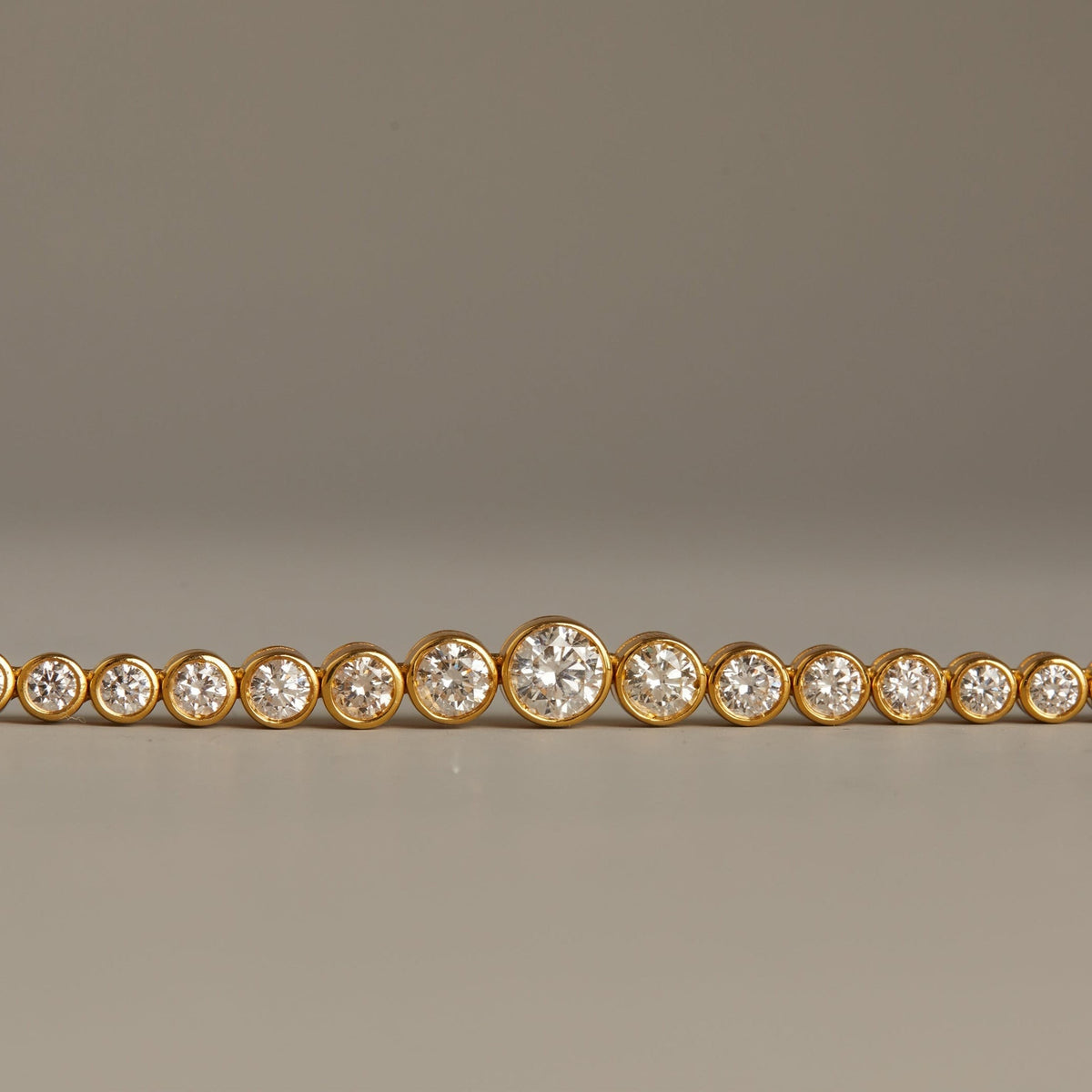 10ct Multi Graduated Lab Grown Diamond Tennis Necklace