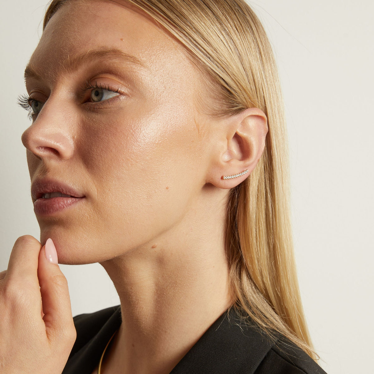 Archival Path Earring