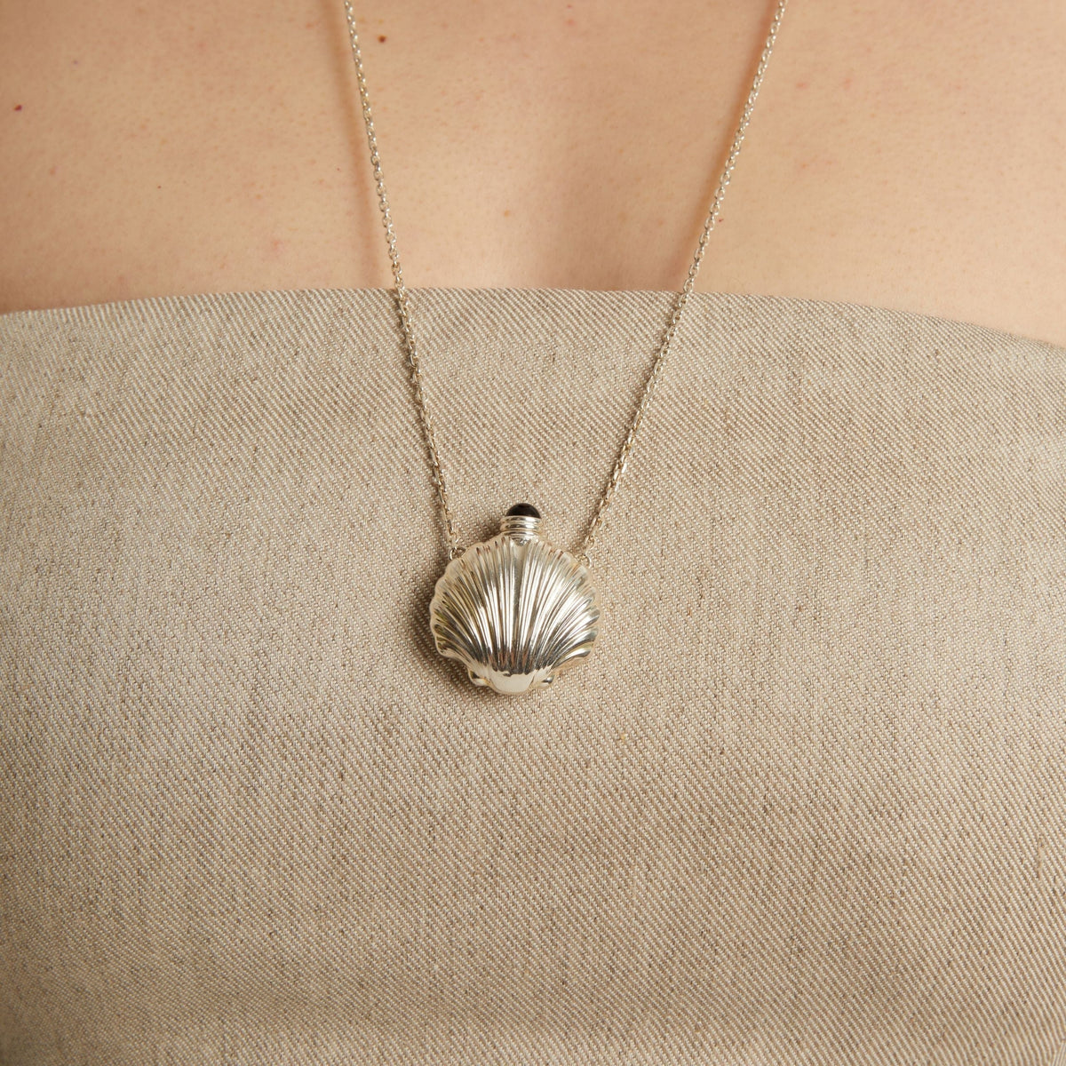 Seashell Bottle Necklace