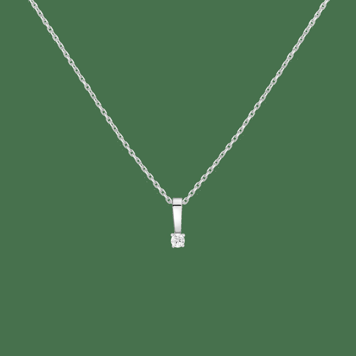 Lab Grown Diamond Solitaire Pendant