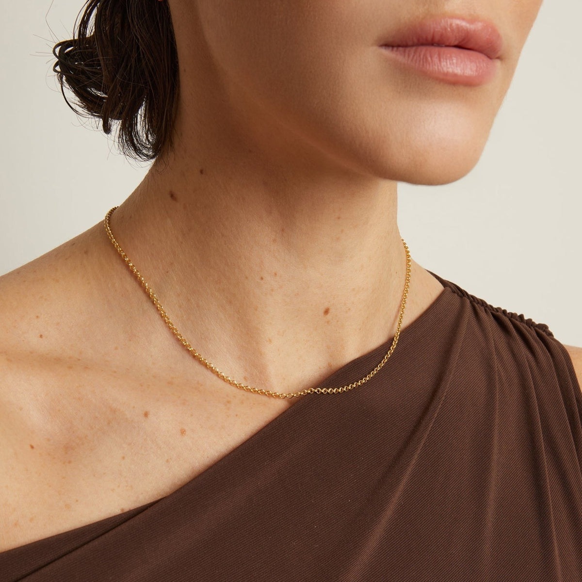 Small Rolo Chain Necklace