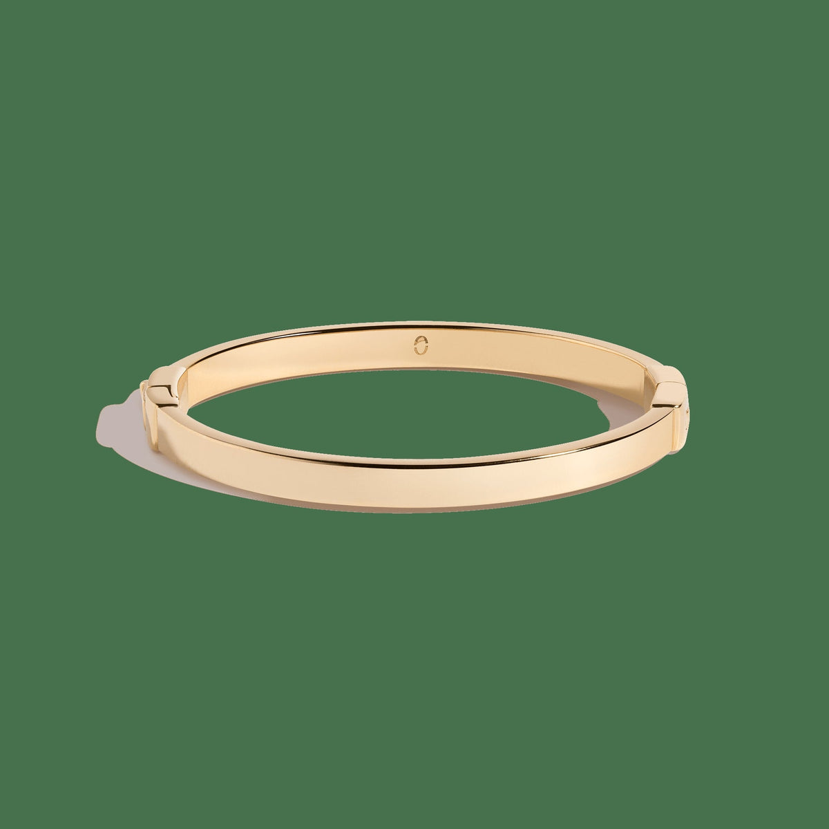 Classic Gold Hinged Bracelet