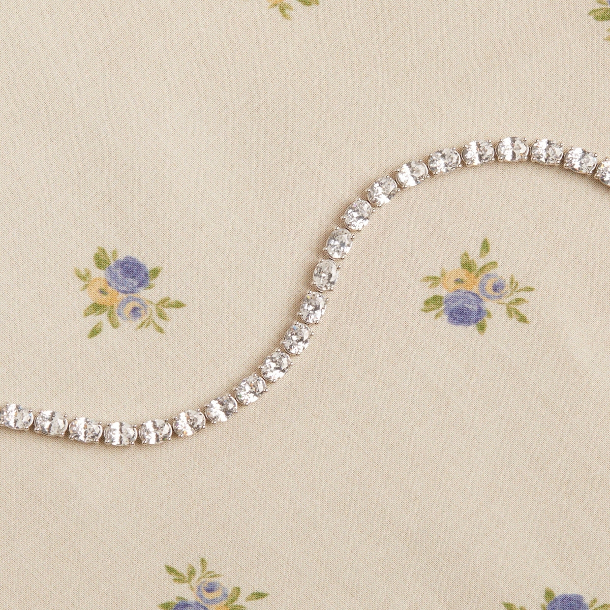Lab Grown Diamond Oval Tennis Bracelet