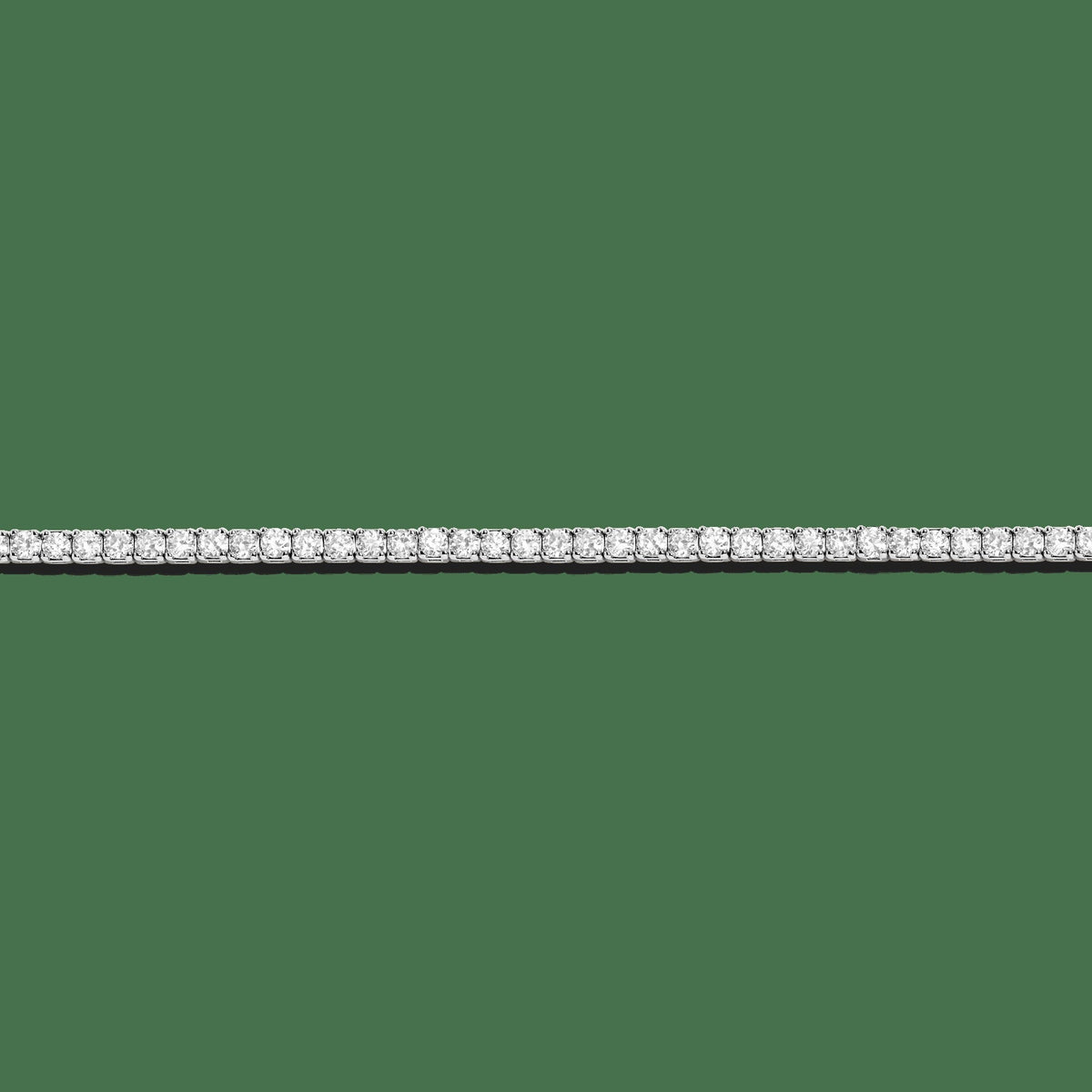 Classic Lab Grown Diamond Tennis Necklace - 5ct (Large)