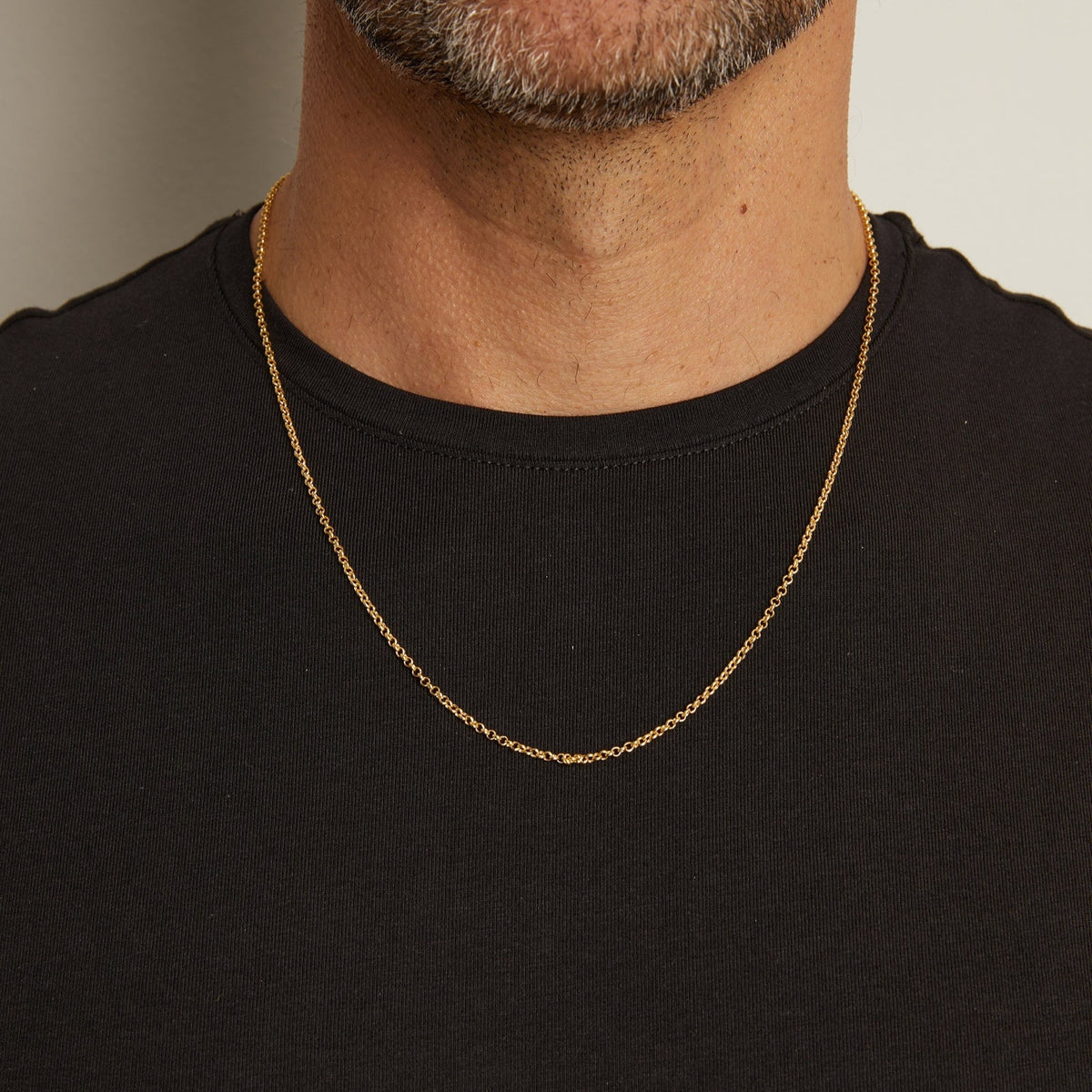 Small Rolo Chain Necklace