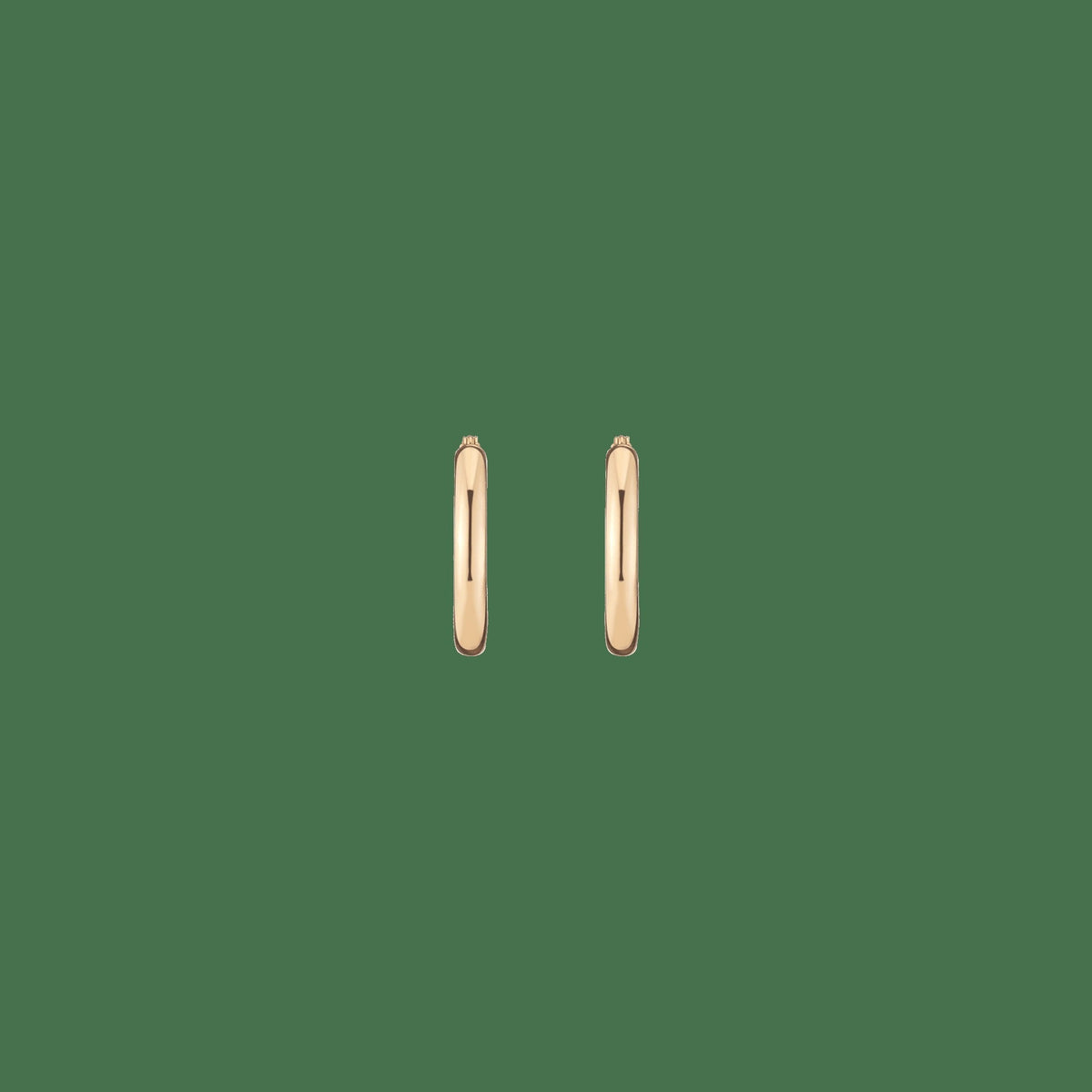 Gold Hoop Earrings - 3mm
