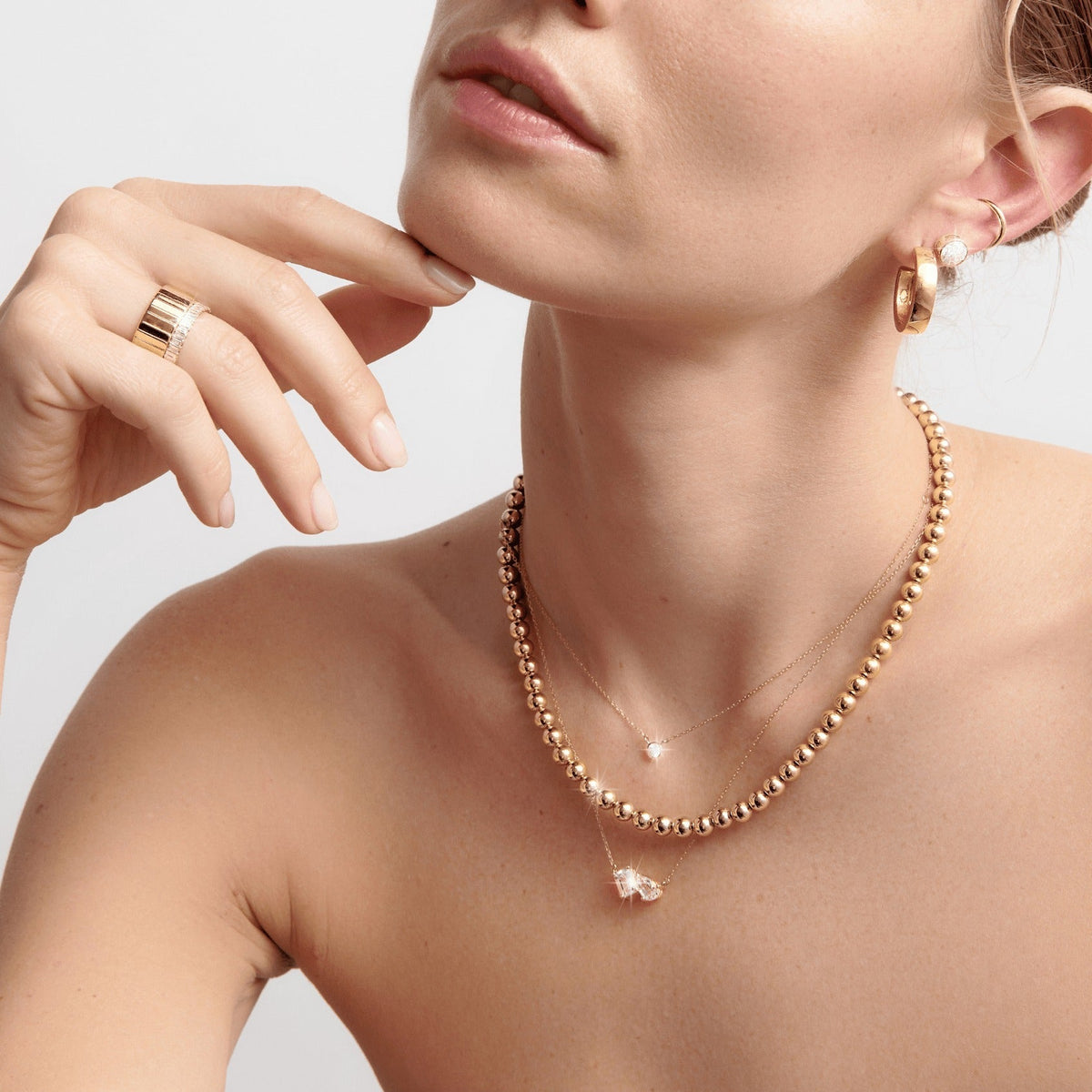 Toi et Moi Gemstone Heirloom Necklace