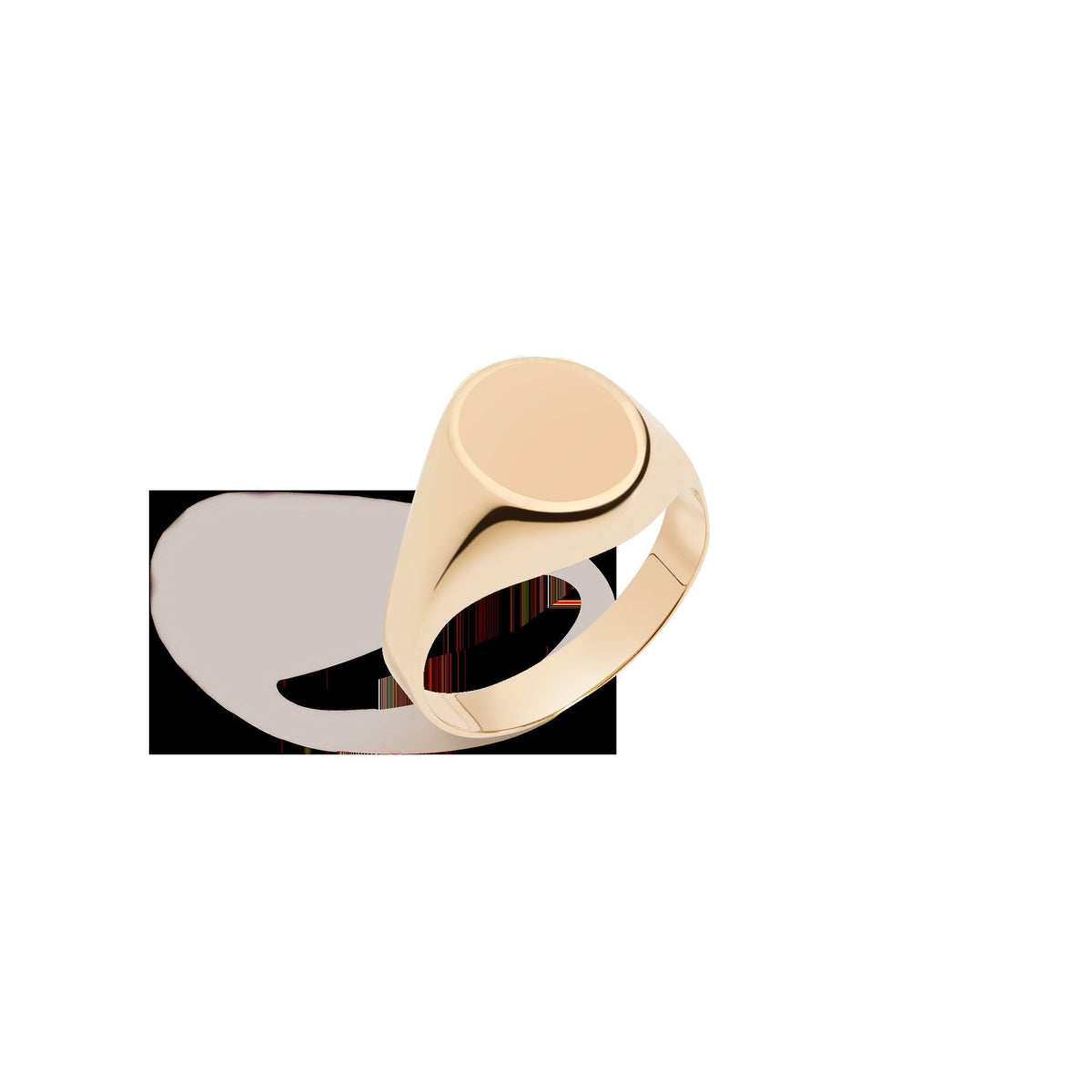 Round Signet Ring
