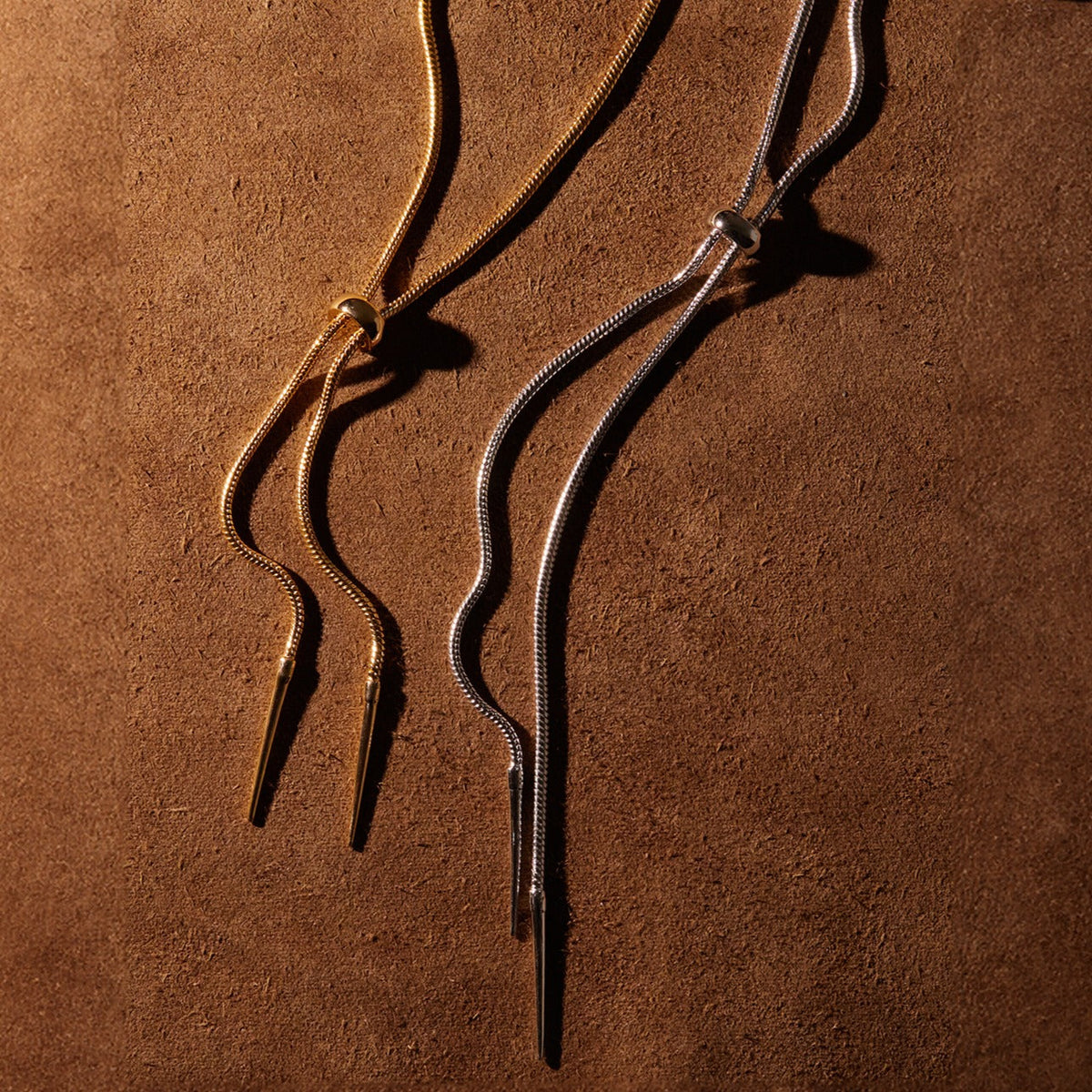 Aurate x Frye: Lasso Bolo Necklace