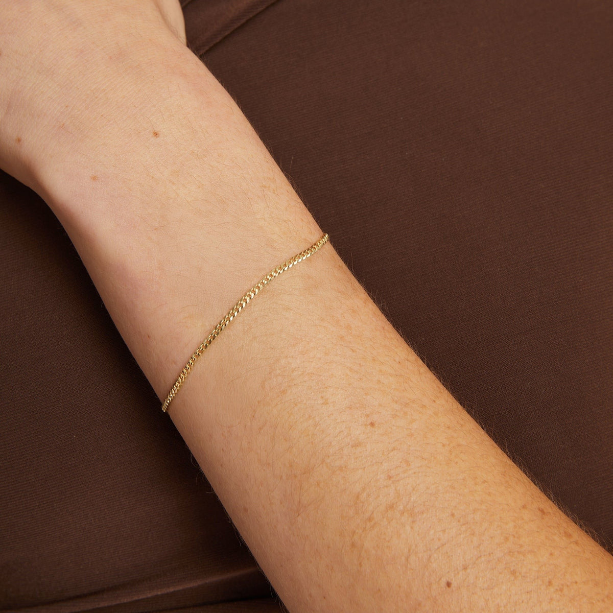 Small Cuban Chain Bracelet