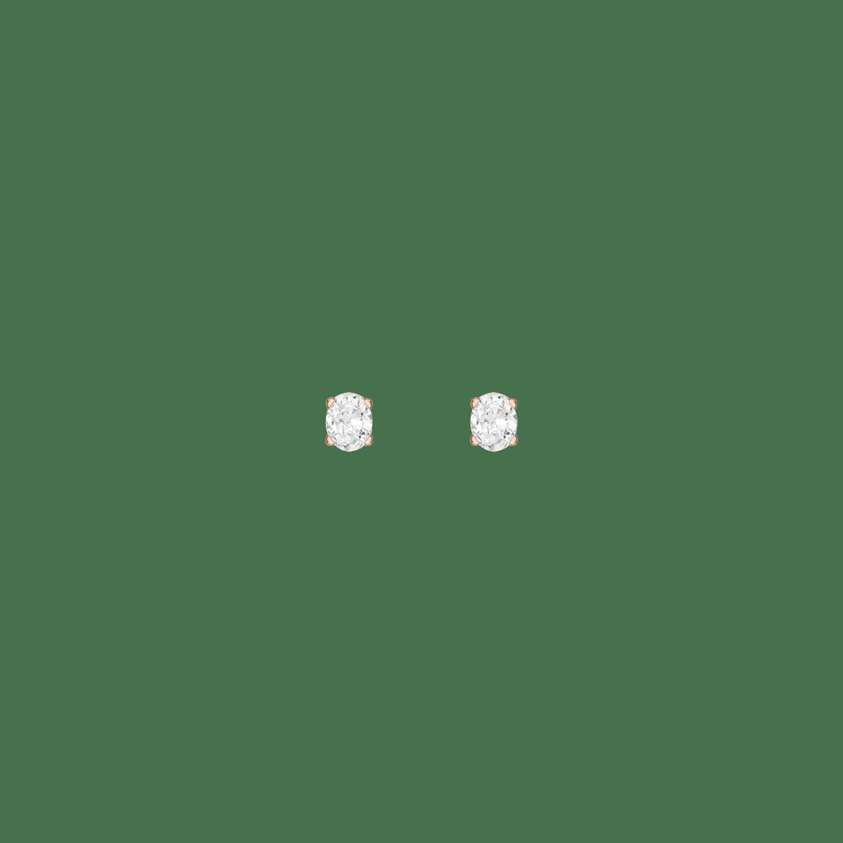 Oval Lab Grown Diamond Studs