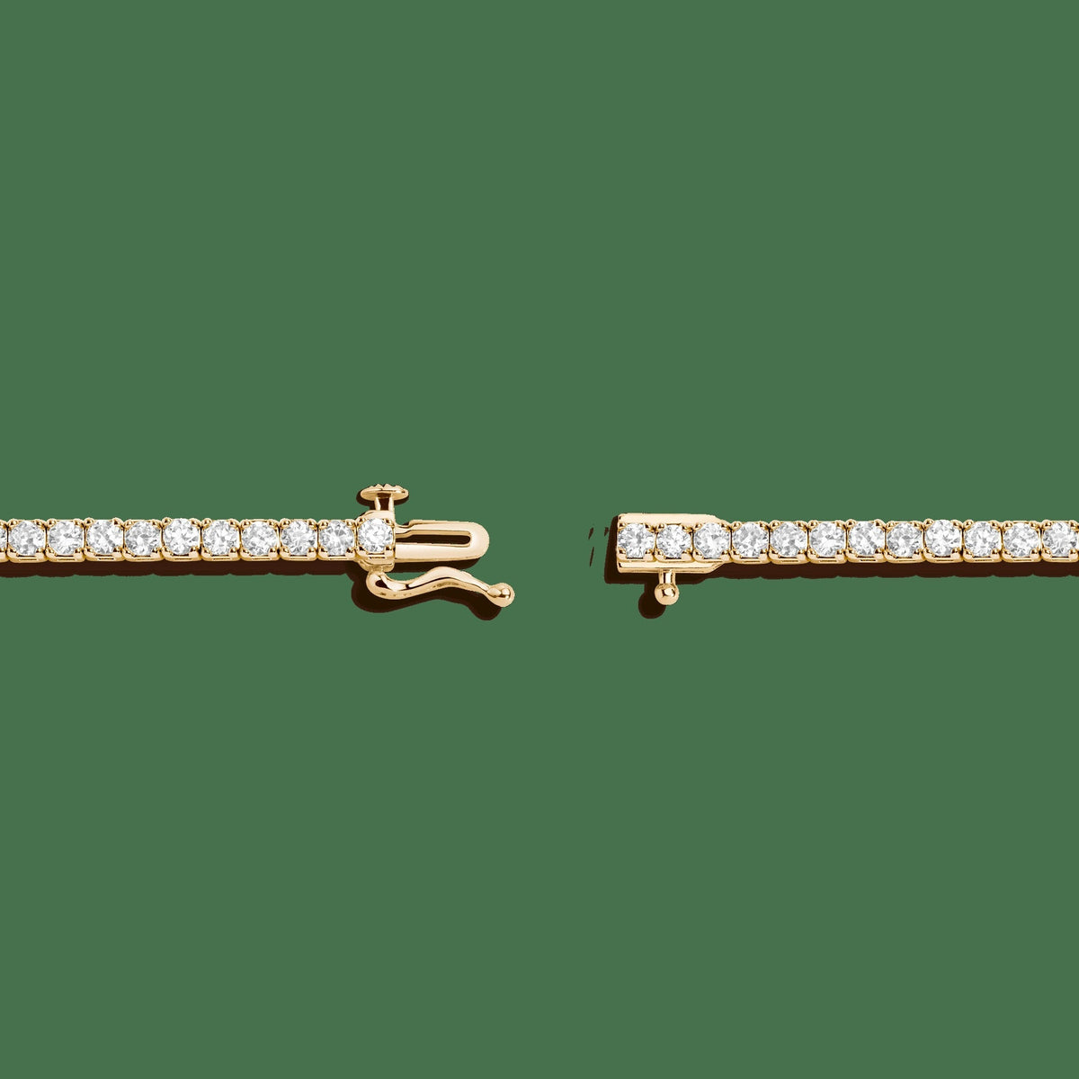 Classic Lab Grown Diamond Tennis Necklace