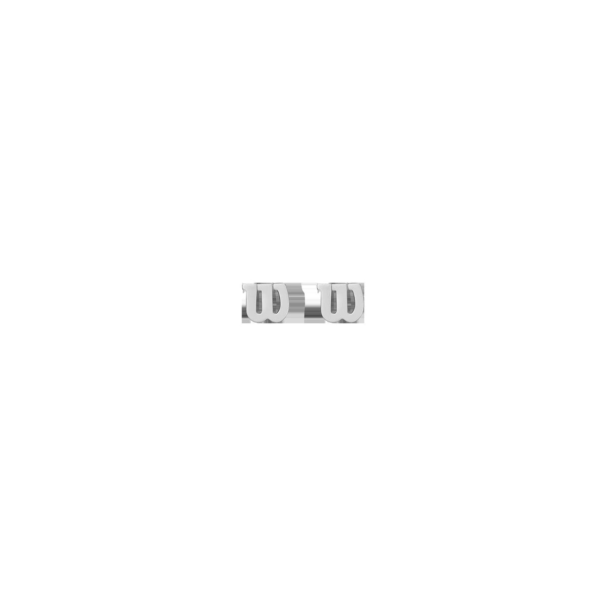 Aurate x Wilson: W Stud Earrings