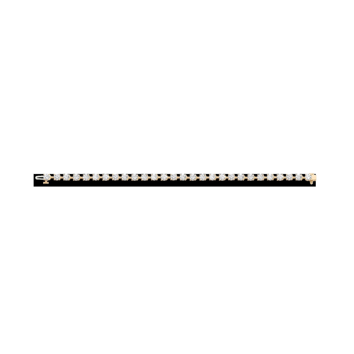 8ct Lab Grown Diamond Tennis Link Bracelet