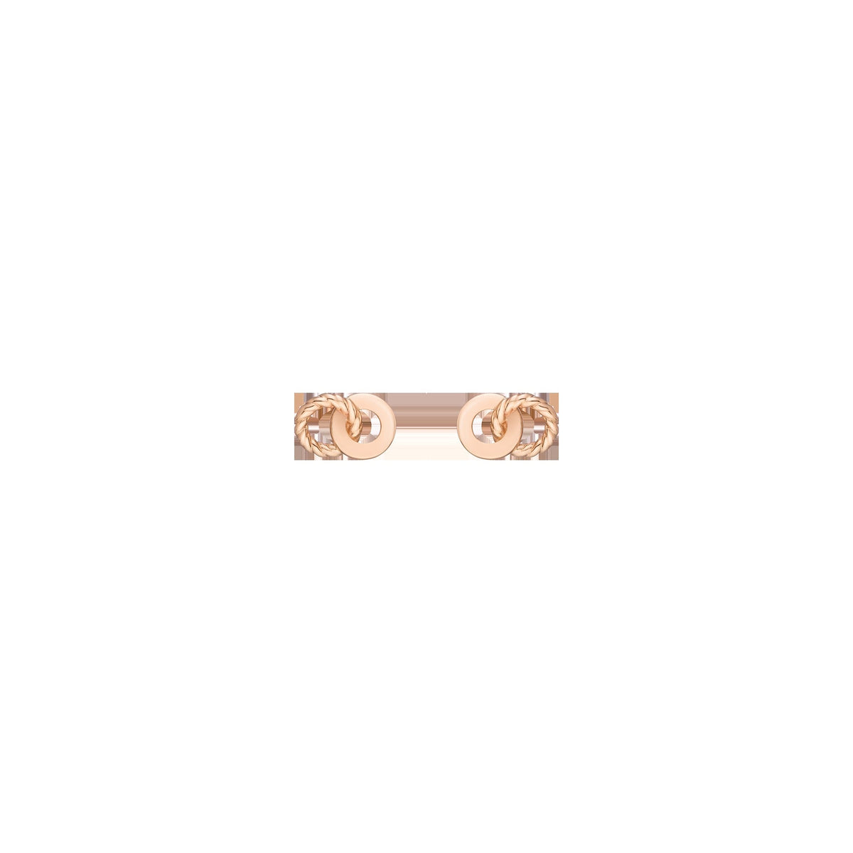 Twist Connection Stud Earrings
