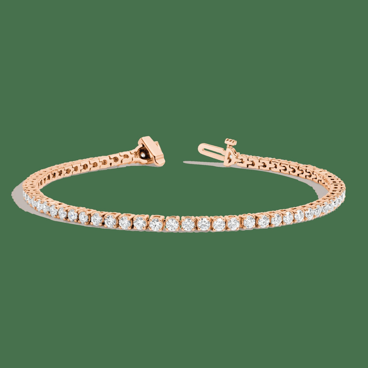 Classic Lab Grown Diamond Tennis Bracelet - 4ct