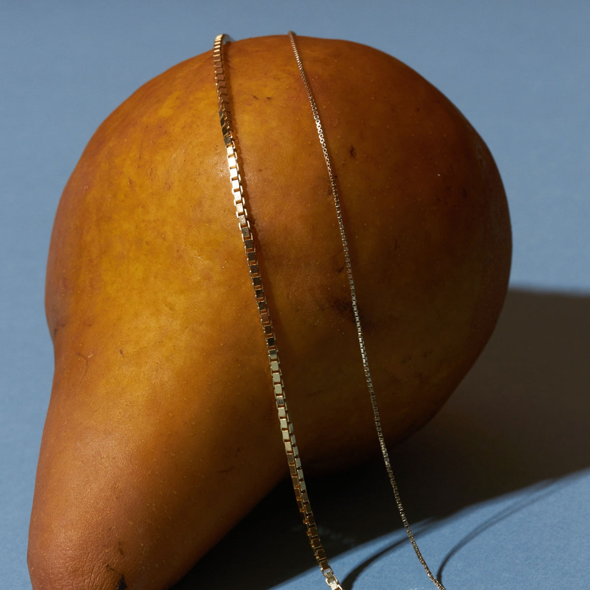 Small Box Chain Necklace