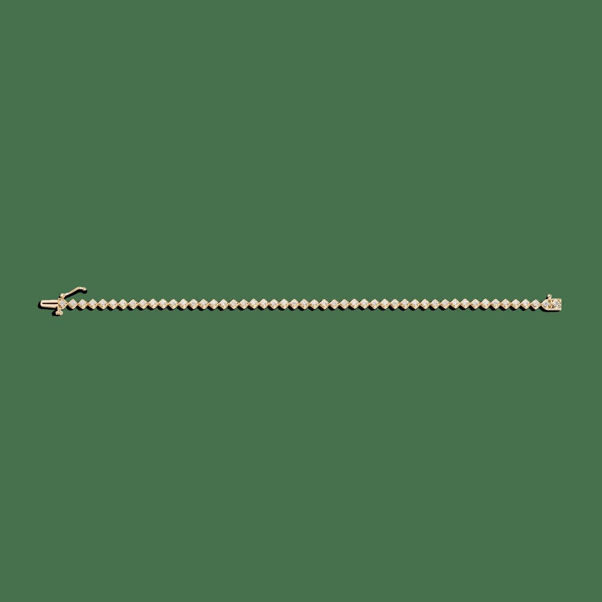 Petite Lab Grown Diamond Tennis Bracelet
