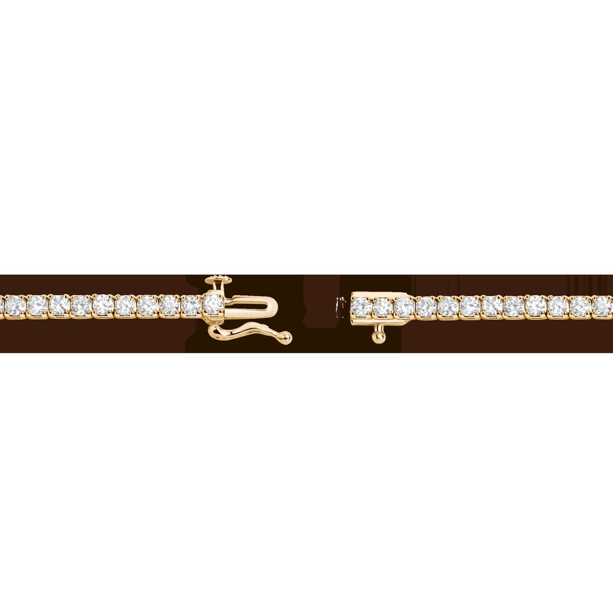 Classic Diamond Tennis Necklace