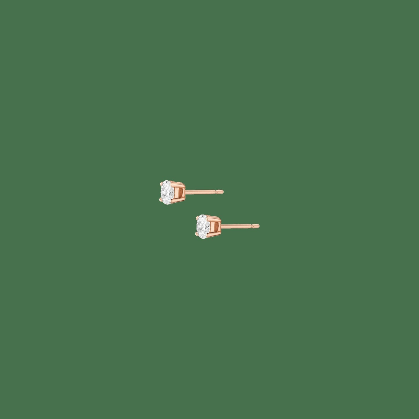 Oval Lab Grown Diamond Studs