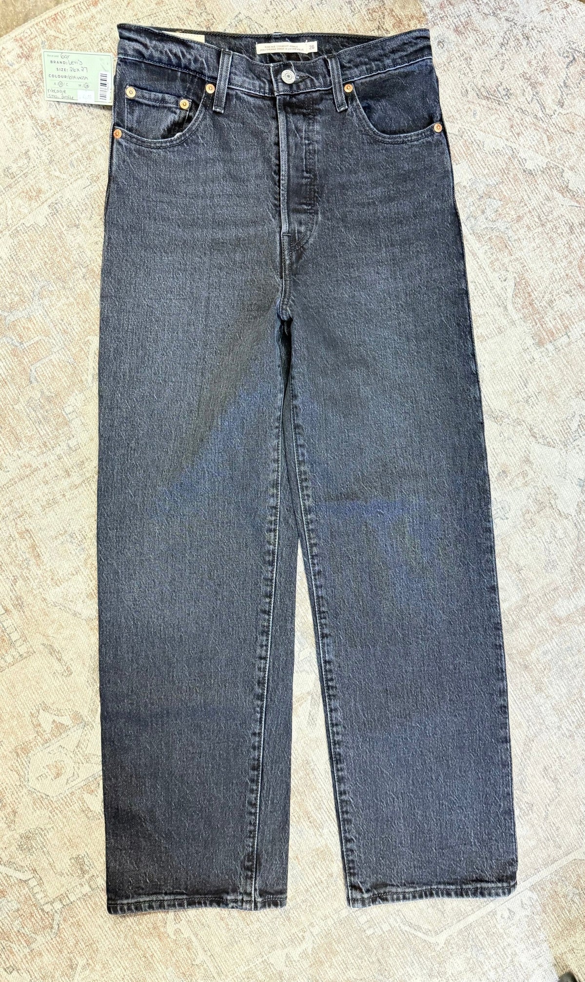 Levi’s Ribcage Straight Ankle HR Jeans (26x27)