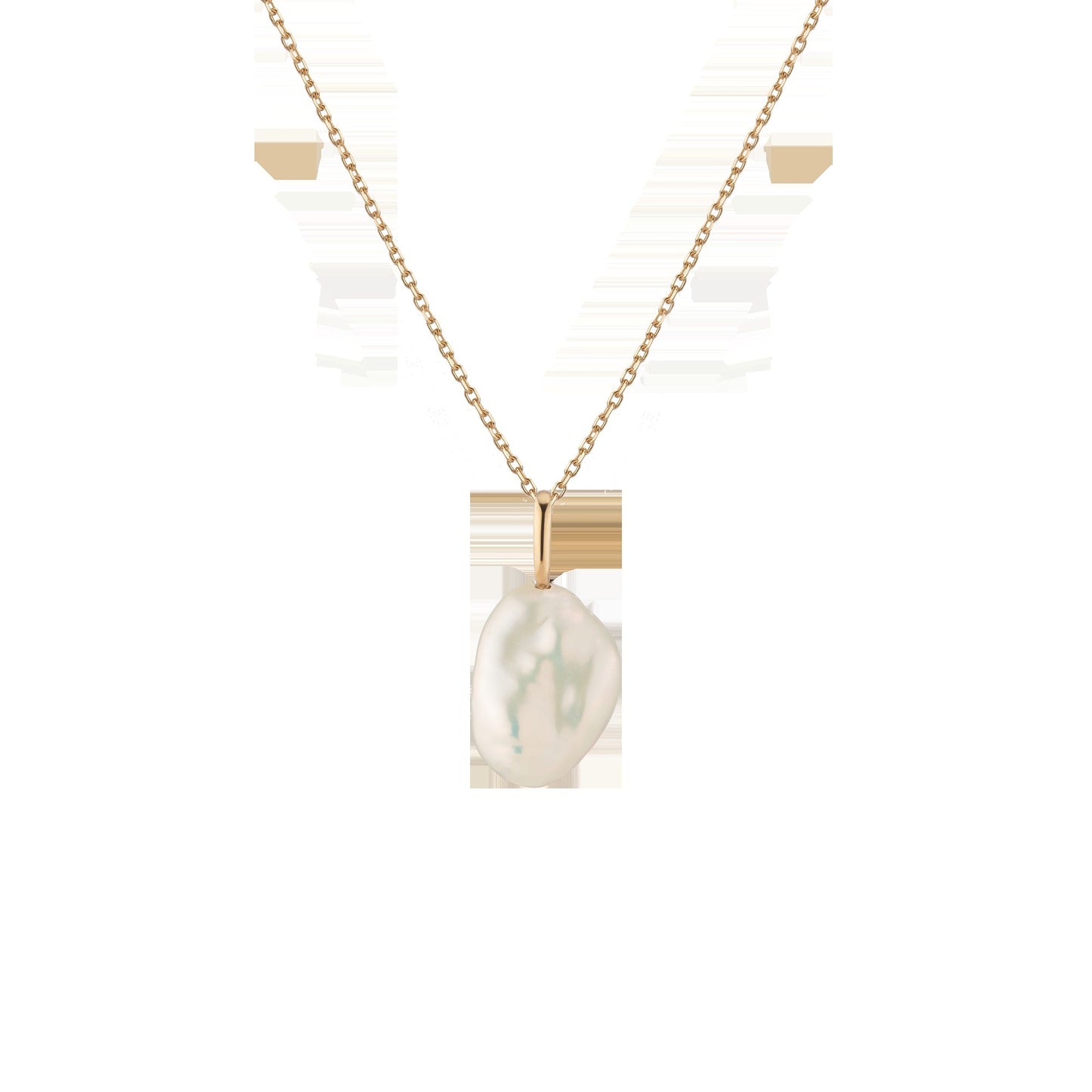 Baroque Pearl Pendant Necklace
