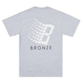 BRONZE 56K - POLKA DOT LOGO TEE HEATHER GREY