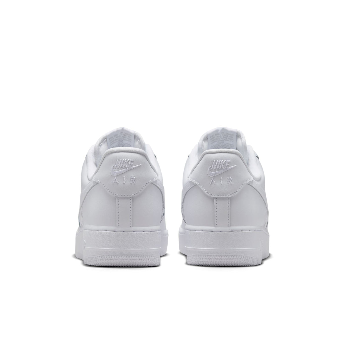 Nike Air Force 1 '07 Edge (White/White/Metallic Silver)